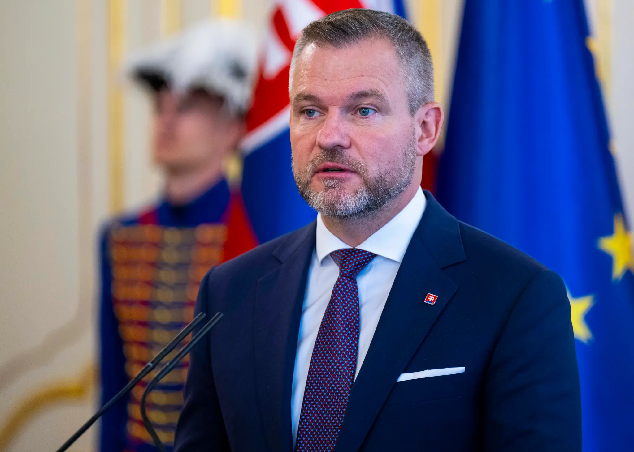 Na snímke prezident SR Peter Pellegrini.