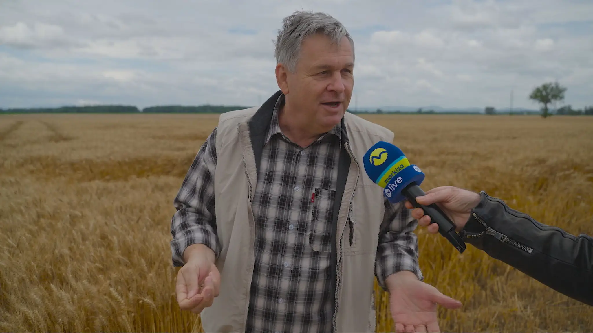 Oliver Šiatkovský - predseda družstva v Maduniciach.