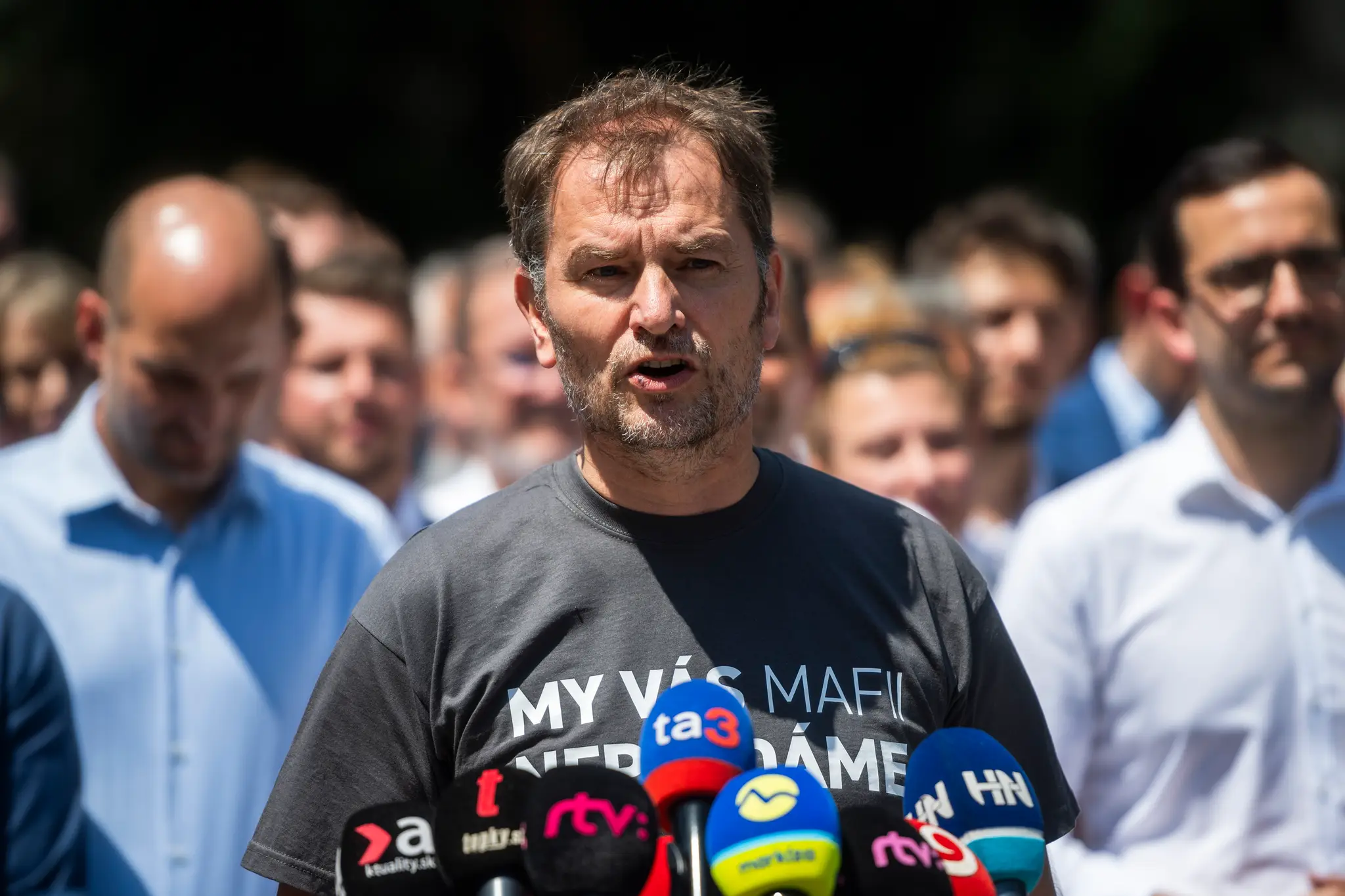 Predseda OĽaNO Igor Matovič