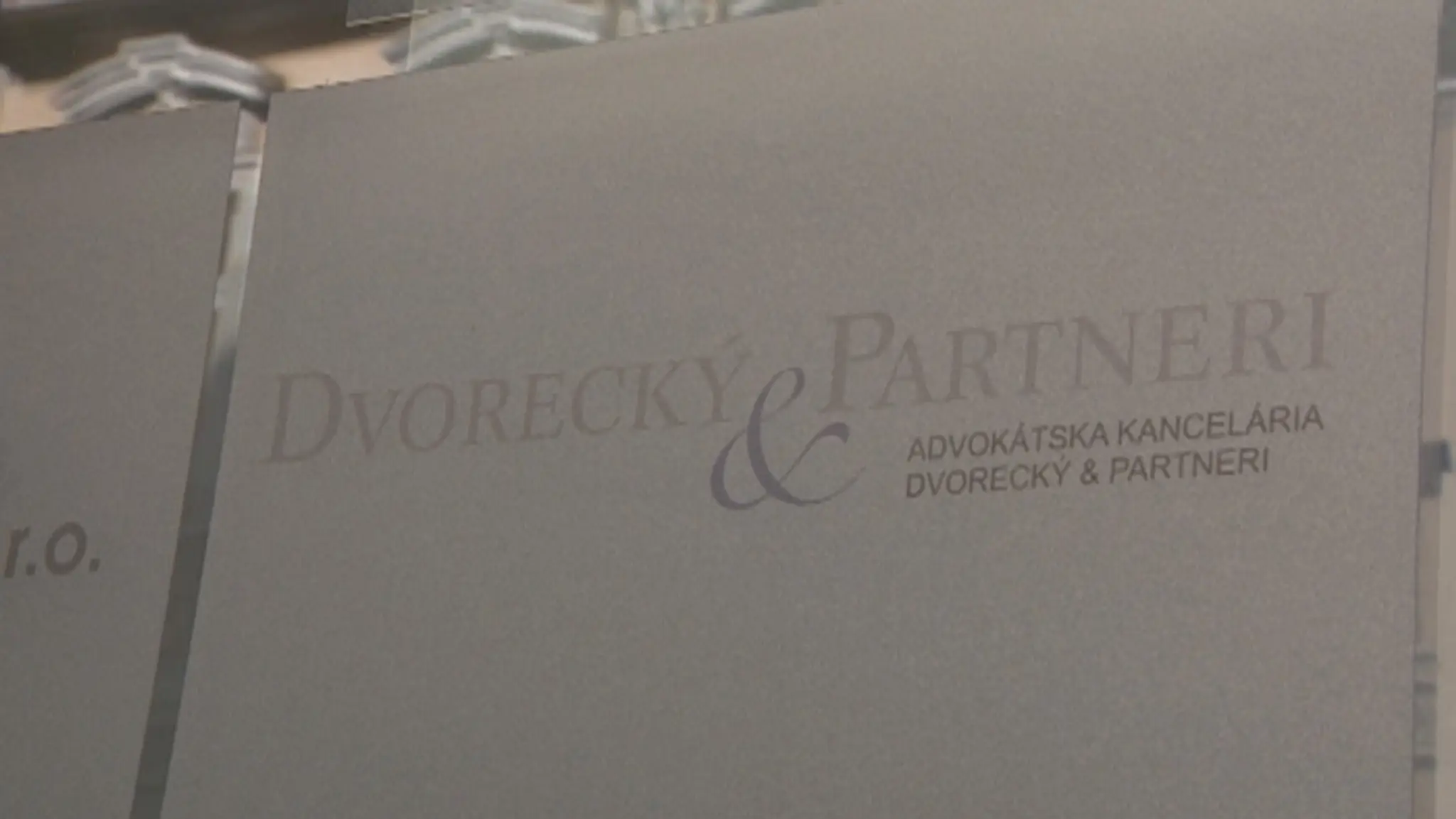 Advokátska kancelária Dvorecký a partneri.