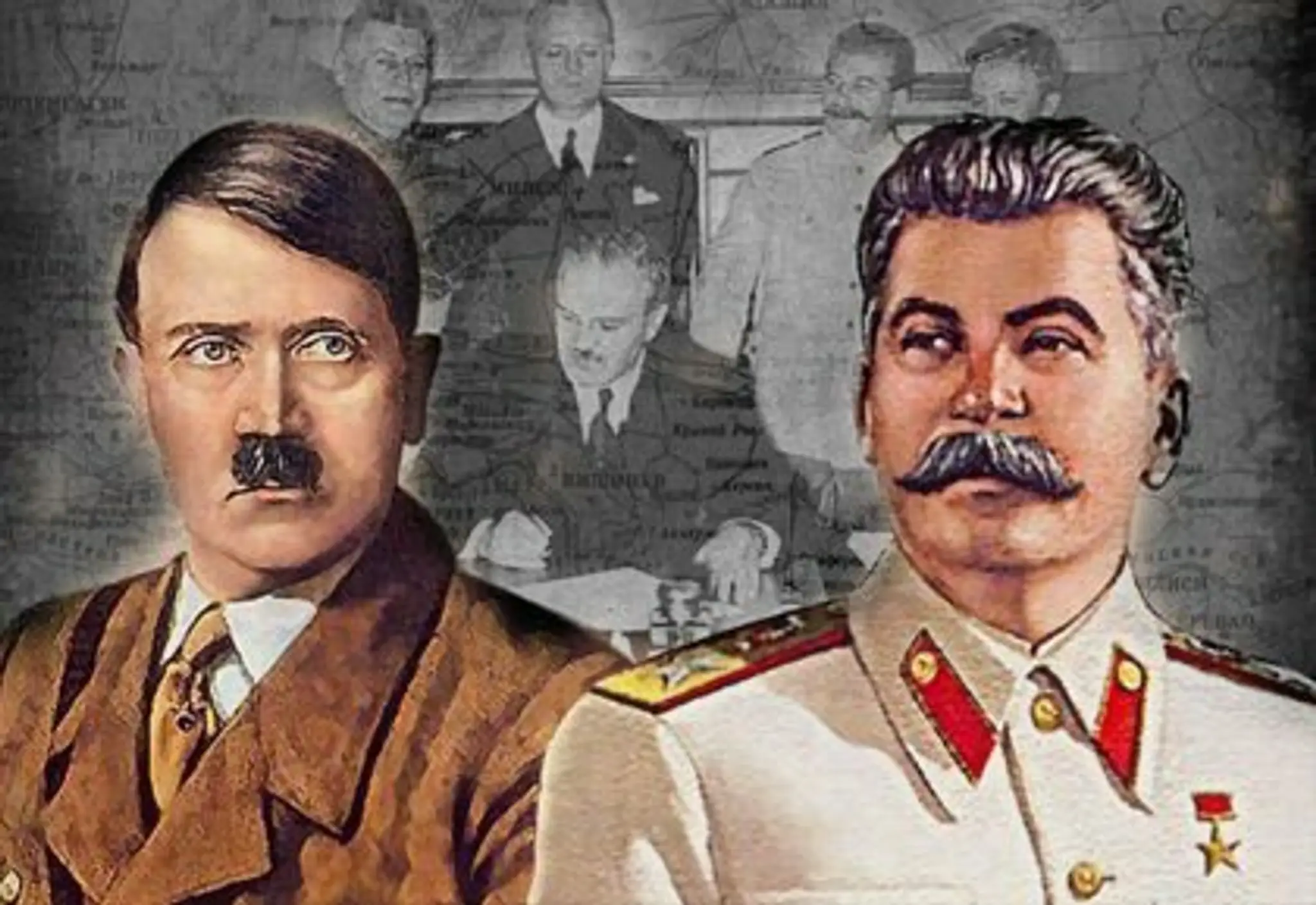 Podpísanie paktuRibbentrop-Molotov