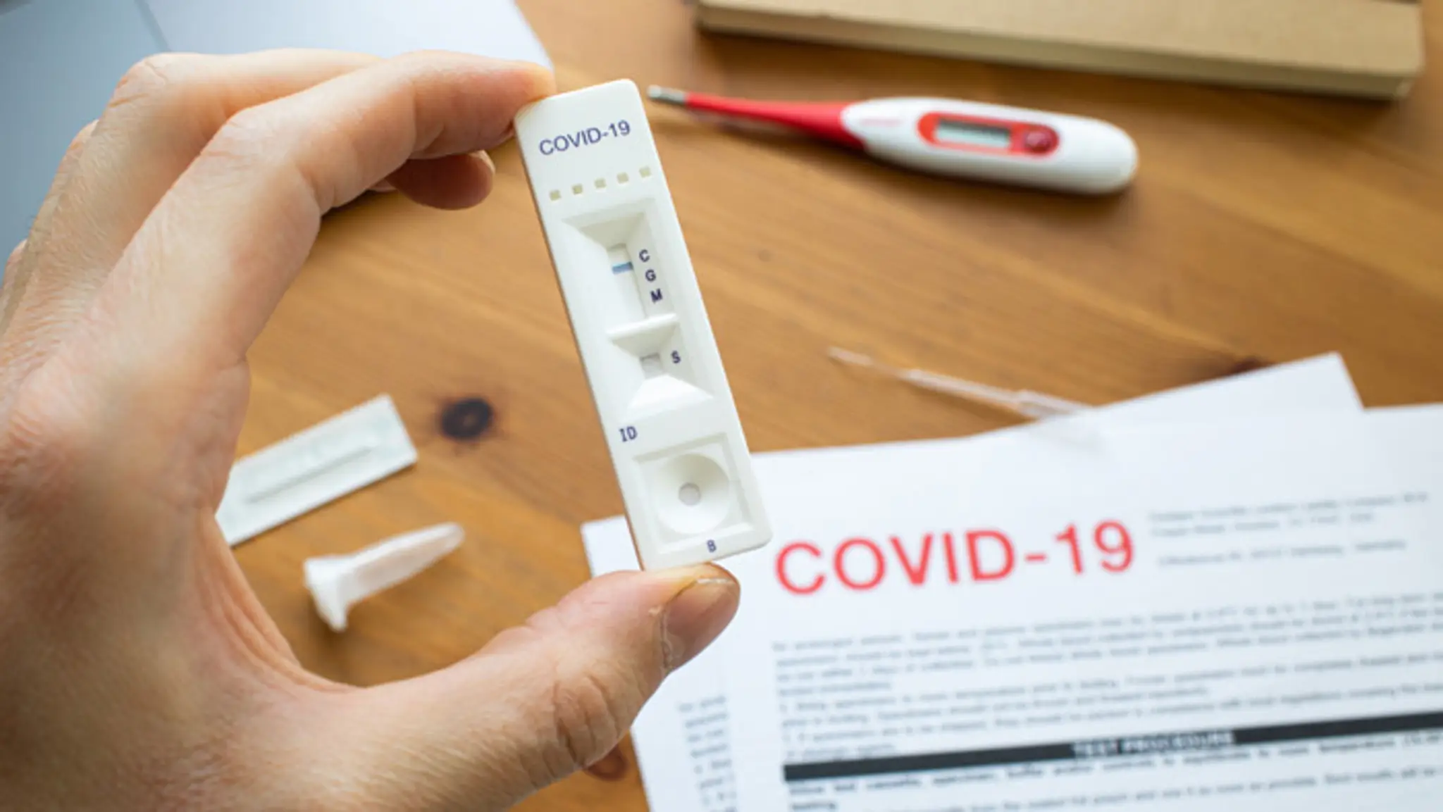 Testovacia sada na COVID-19.