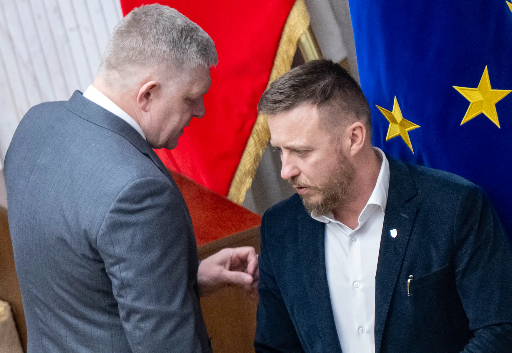 Robert Fico a Peter Kotlár