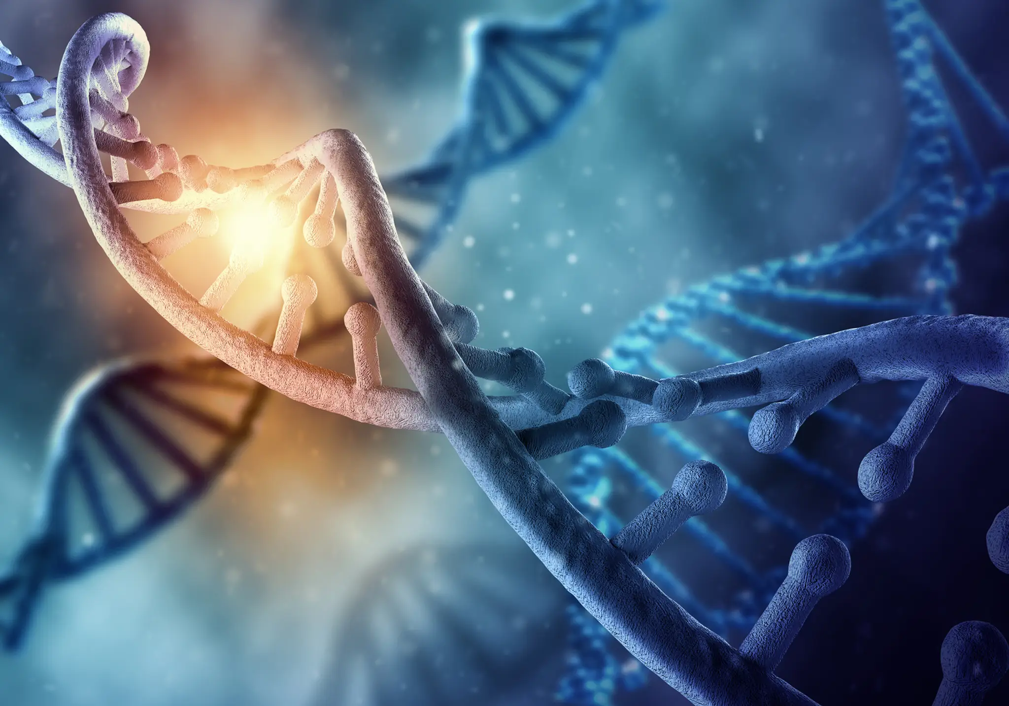 Reťazec DNA.