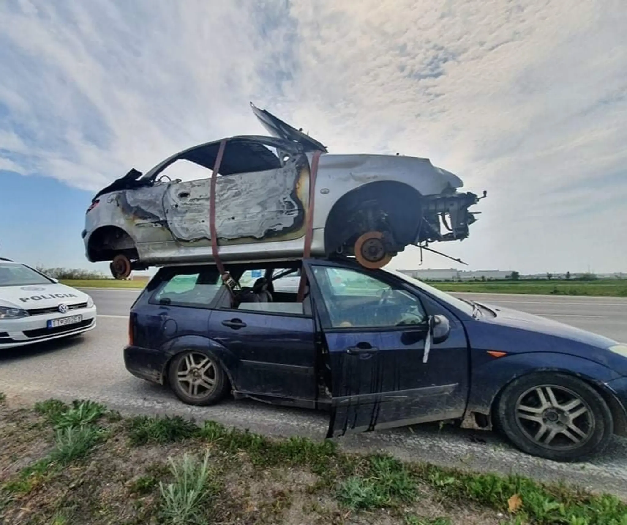Takéto auto zastavili policajti pri Trnave