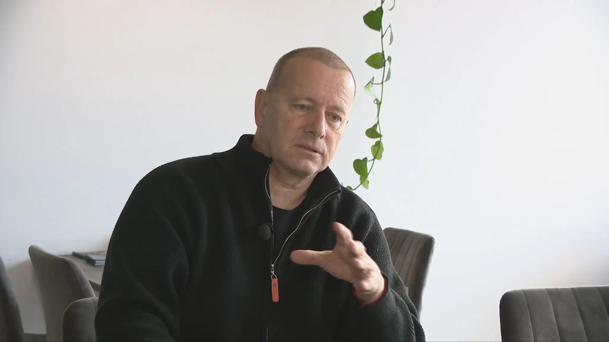 Boris Kollár po zákroku.