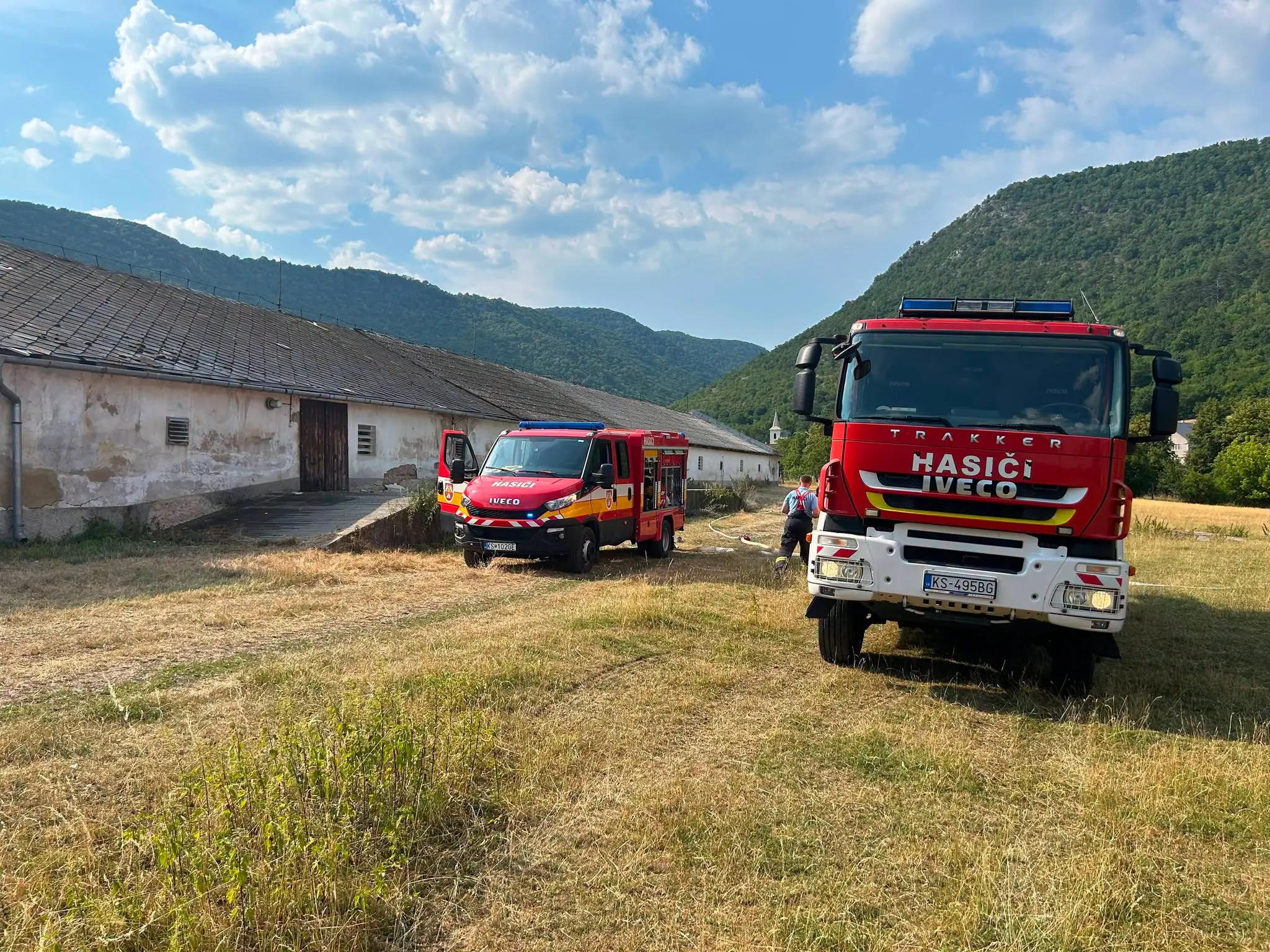 Hasiči zasahovali pri záchrane 20-tisíc kurčiat