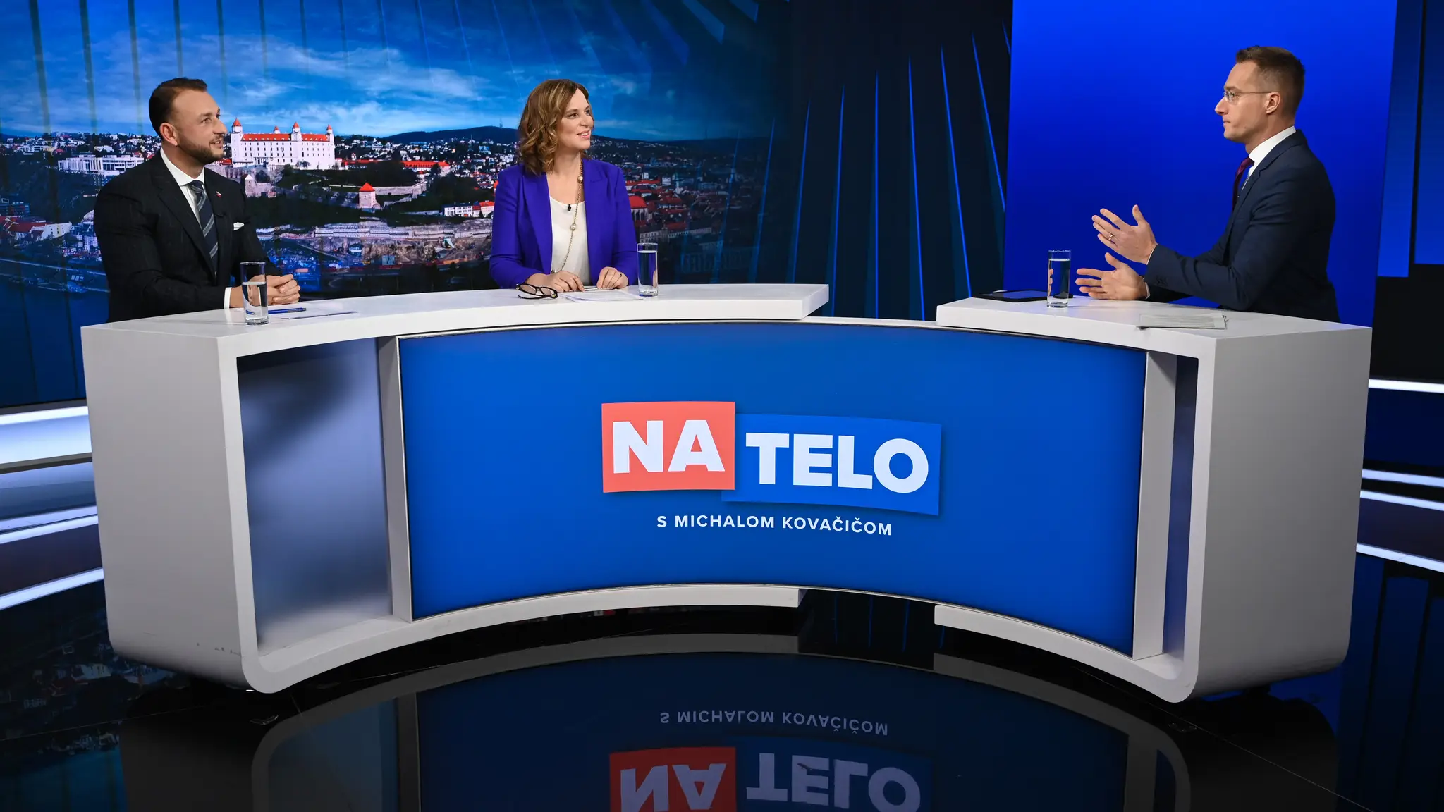 Matúš Šutaj Eštok a Veronika Remišová v relácii Na telo.