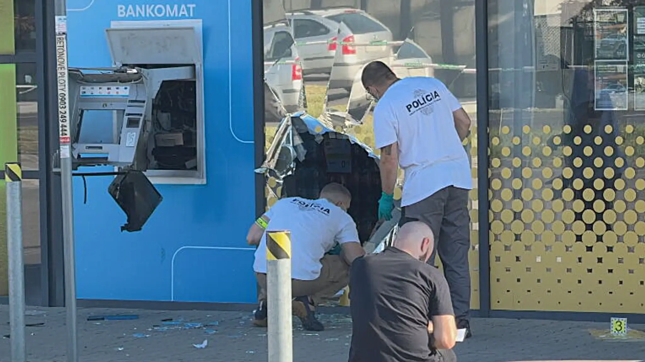 Ďalší bankomat vyhodili do vzduchu.