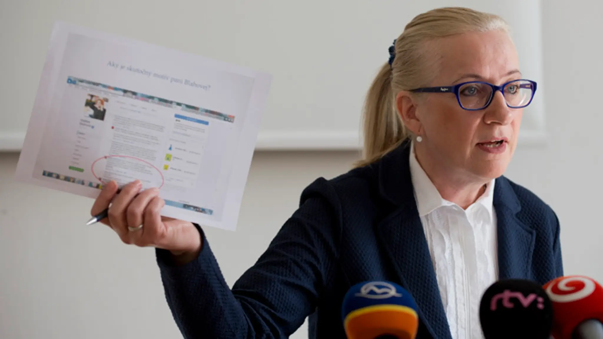 Zakladateľka resocializačného centra Čistý deň v Galante Zuzana Miková Tománková.