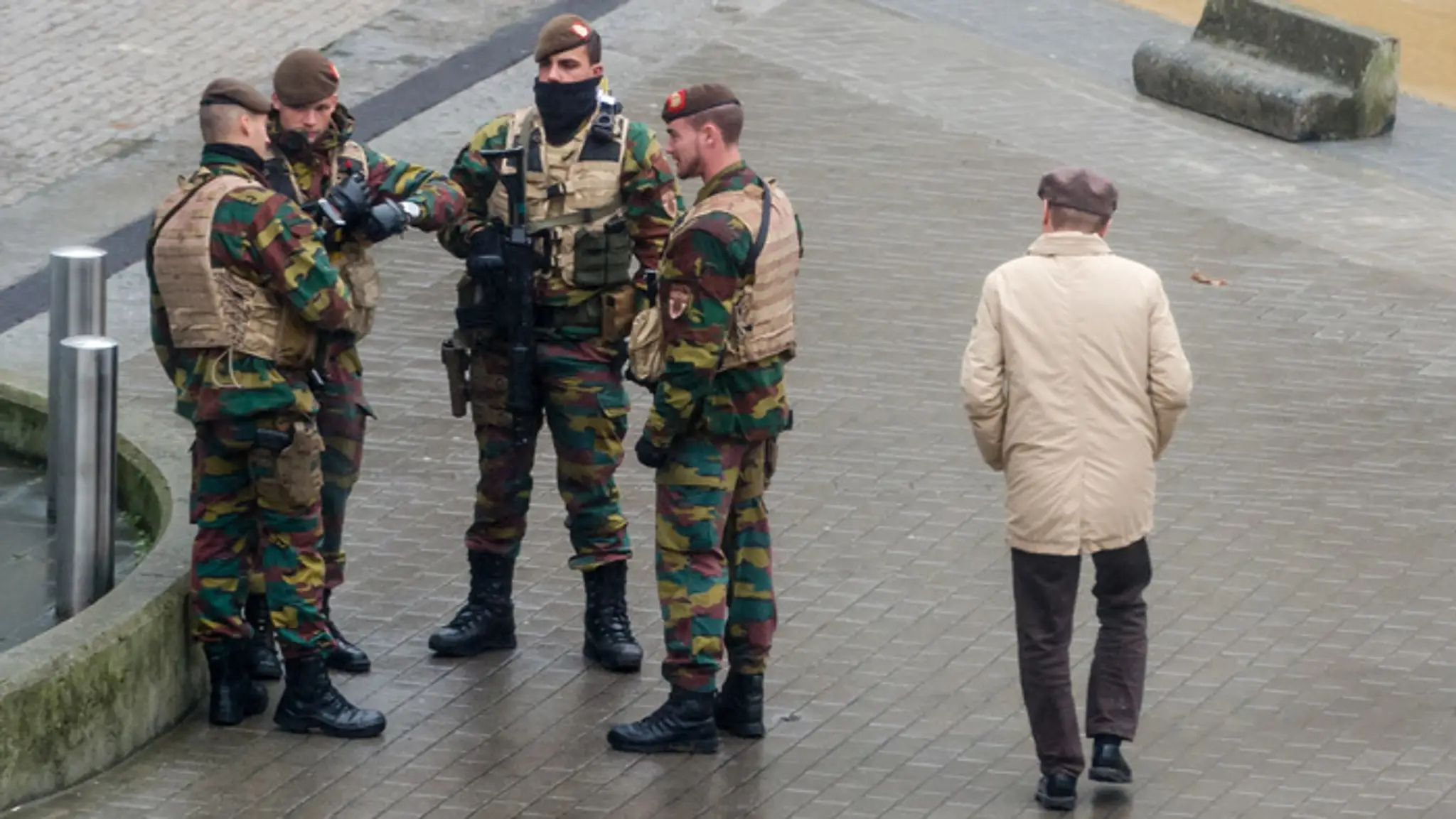 Belgickí policajti.
