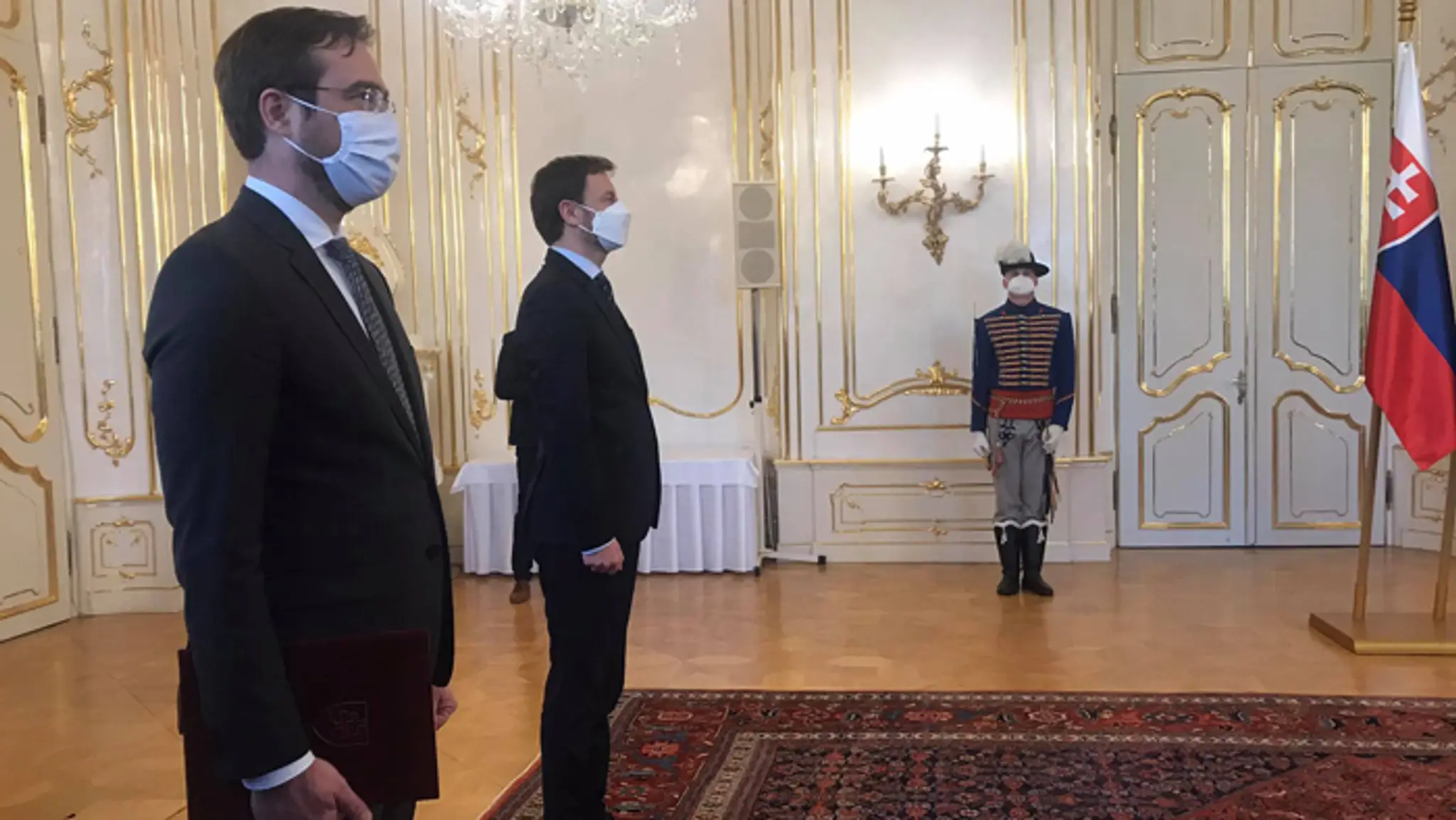 Marek Krajčí a Eduard Heger.