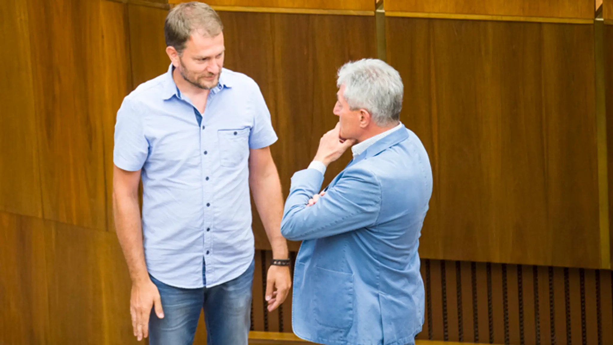 Poslanci OĽaNO-NOVA Igor Matovič a Alana Suchánek.