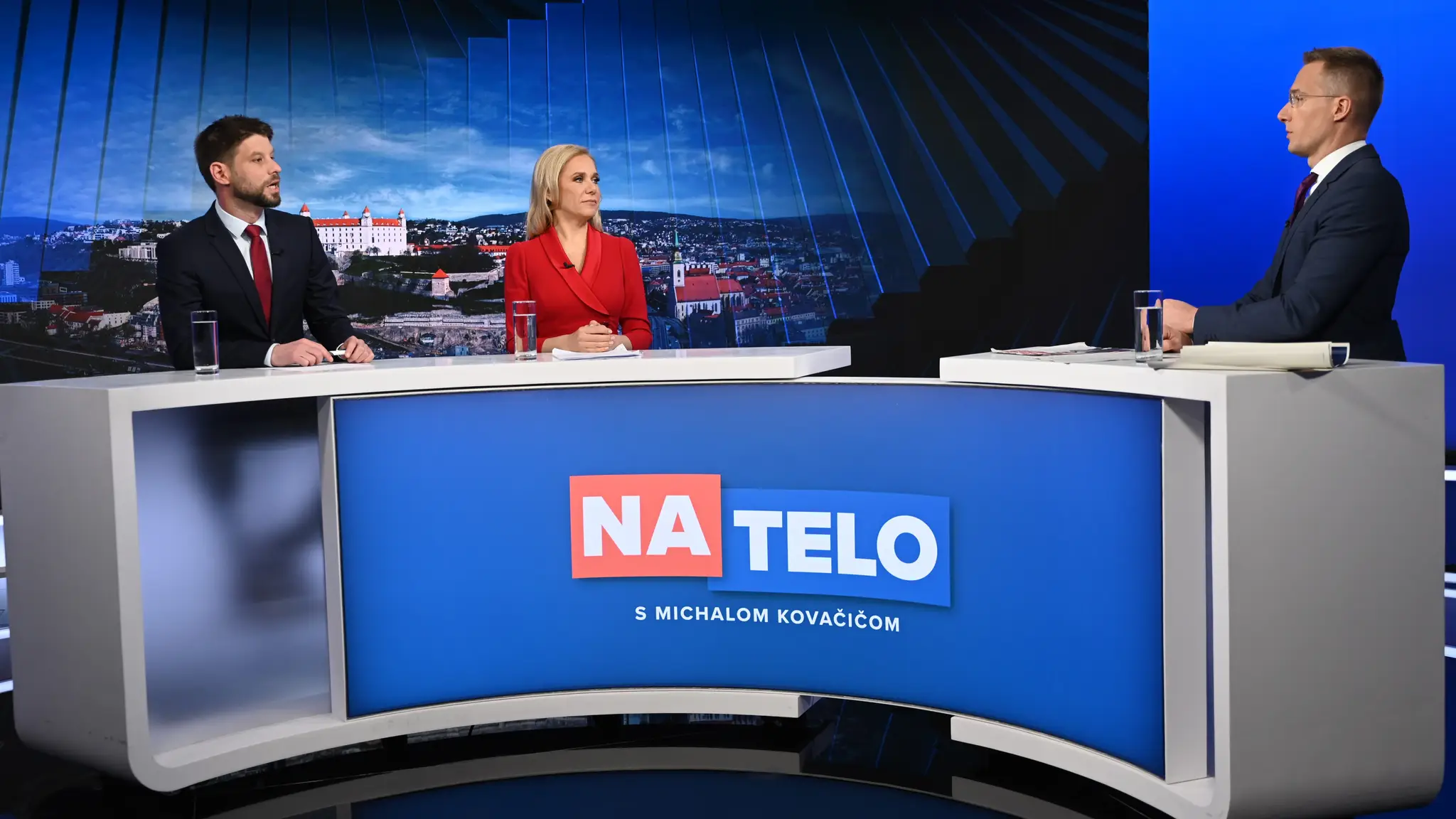 Denisa Saková a Michal Šimečka.