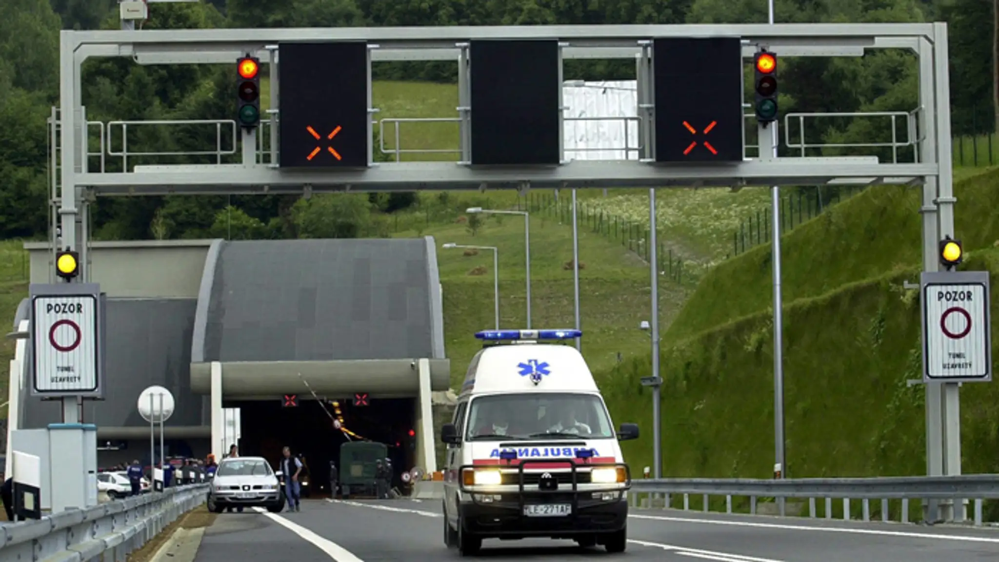 Pohľad na tunel Branisko na archívnej snímke.