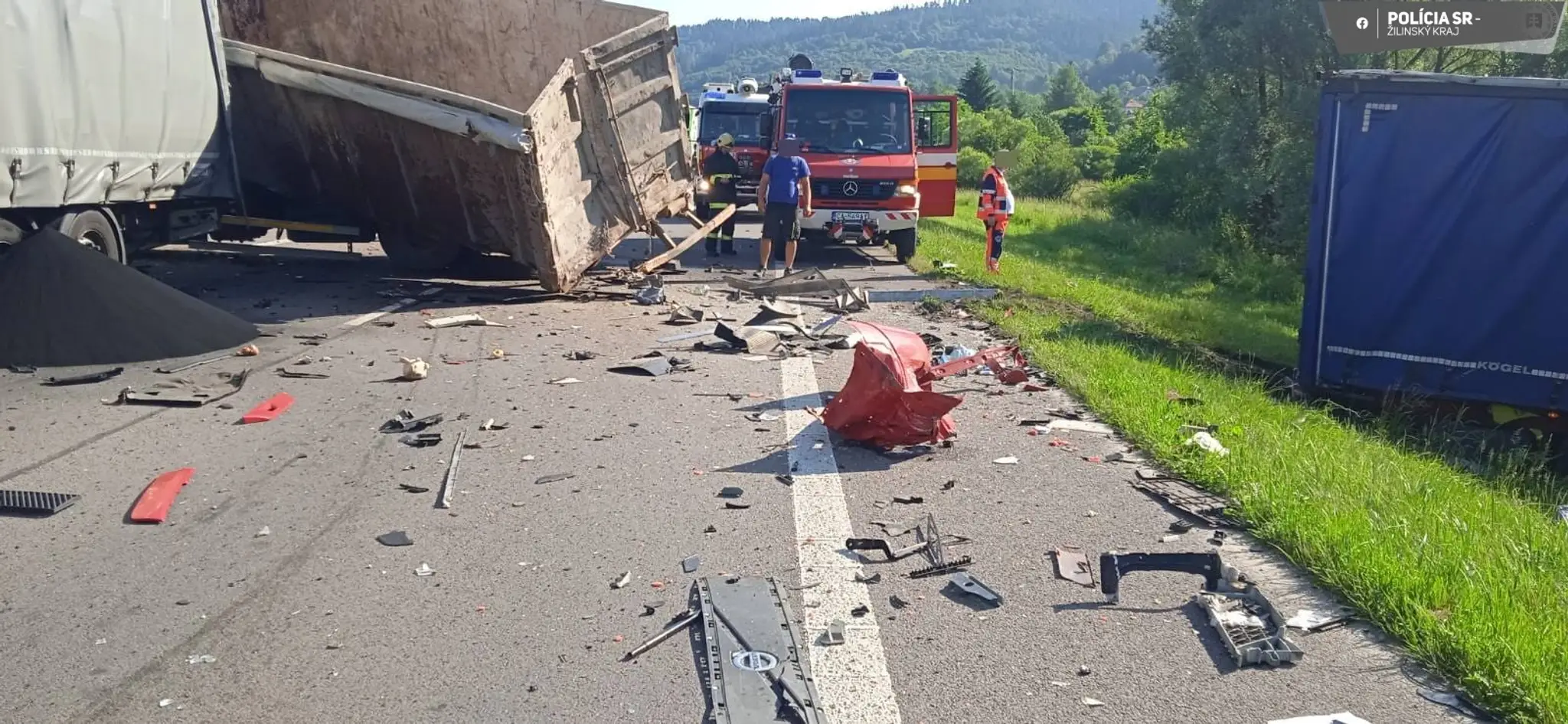 Nehoda v katastri mesta Krásno nad Kysucou
