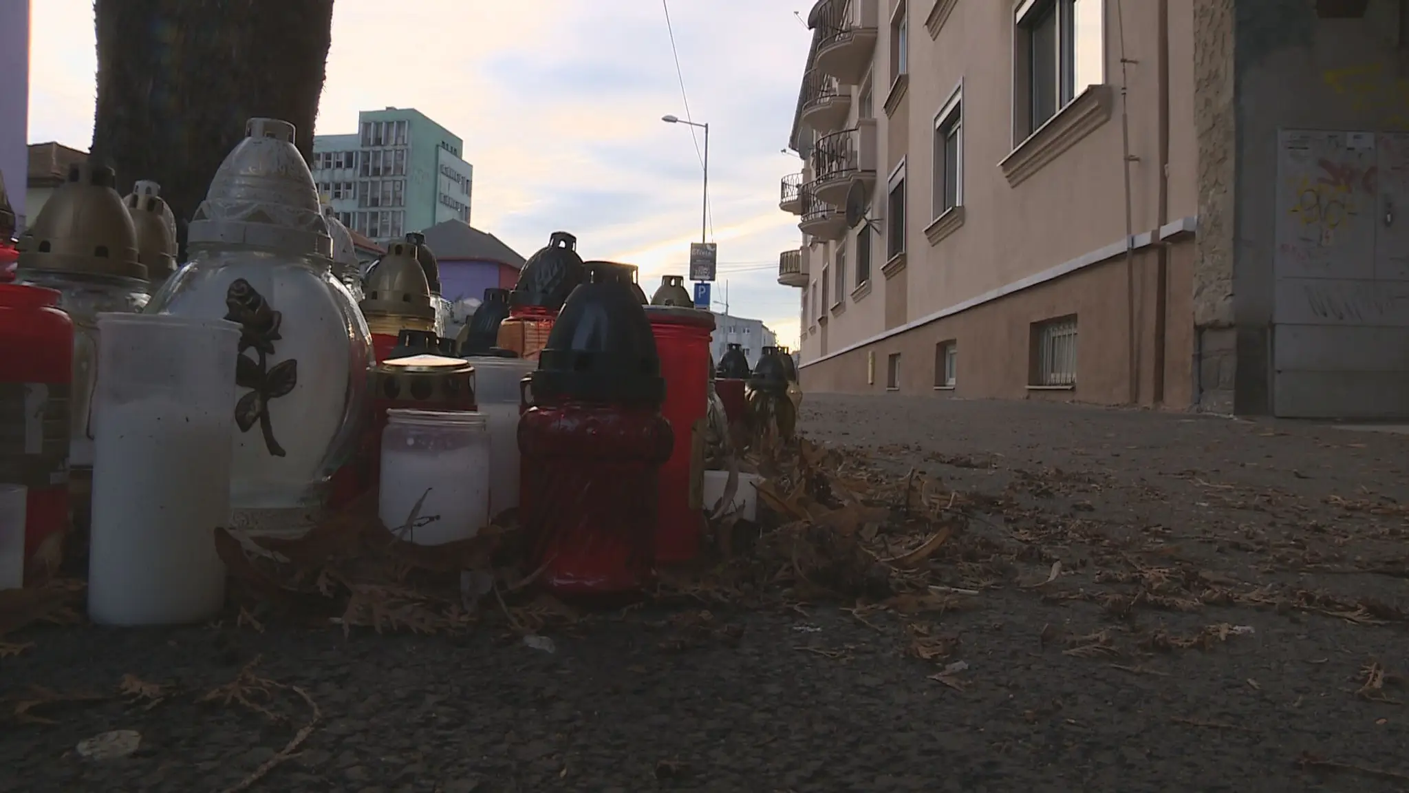 Miesto v Michalovciach, kde došlo k vražde.