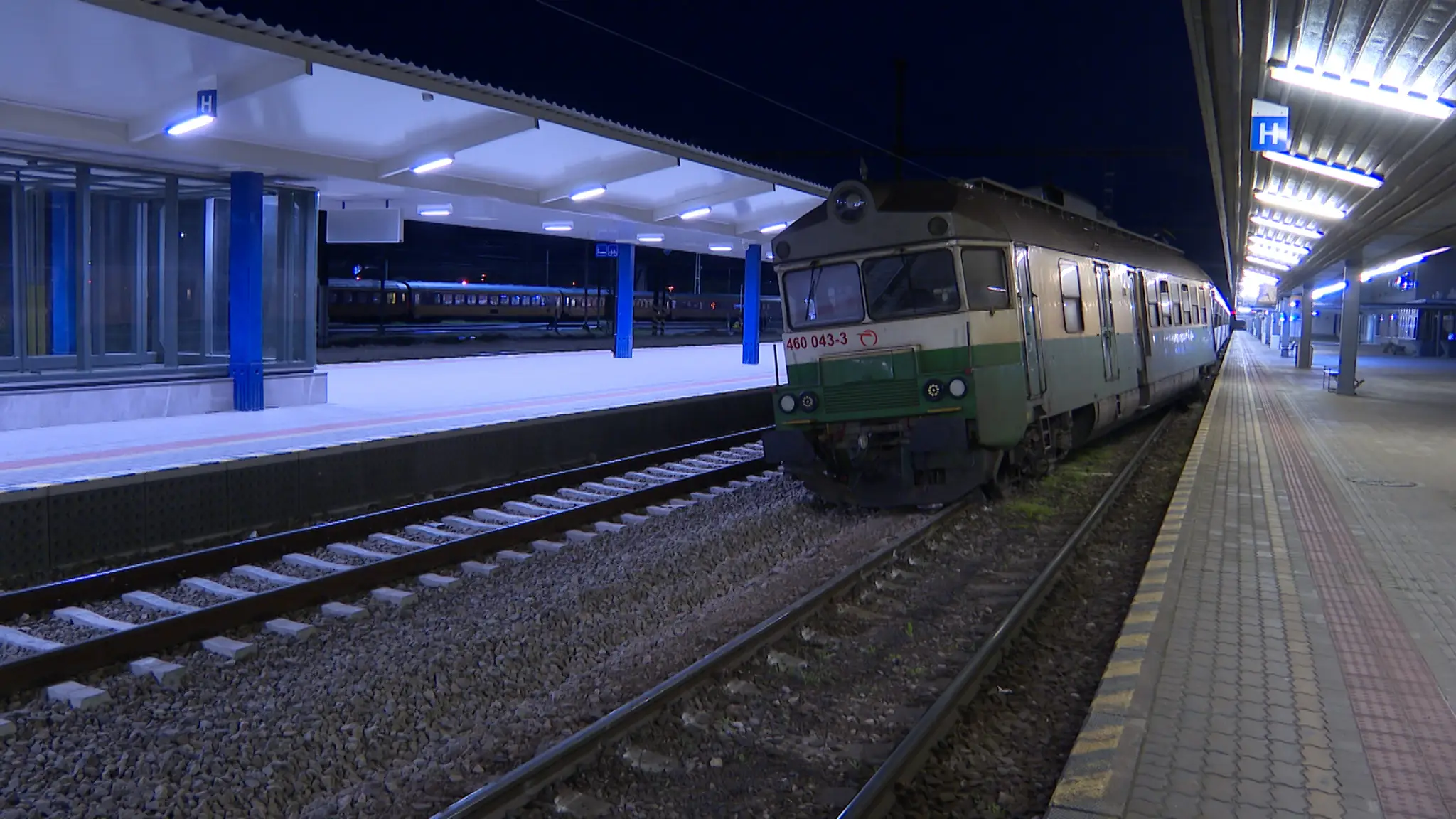 Vykoľajený vlak v Košiciach