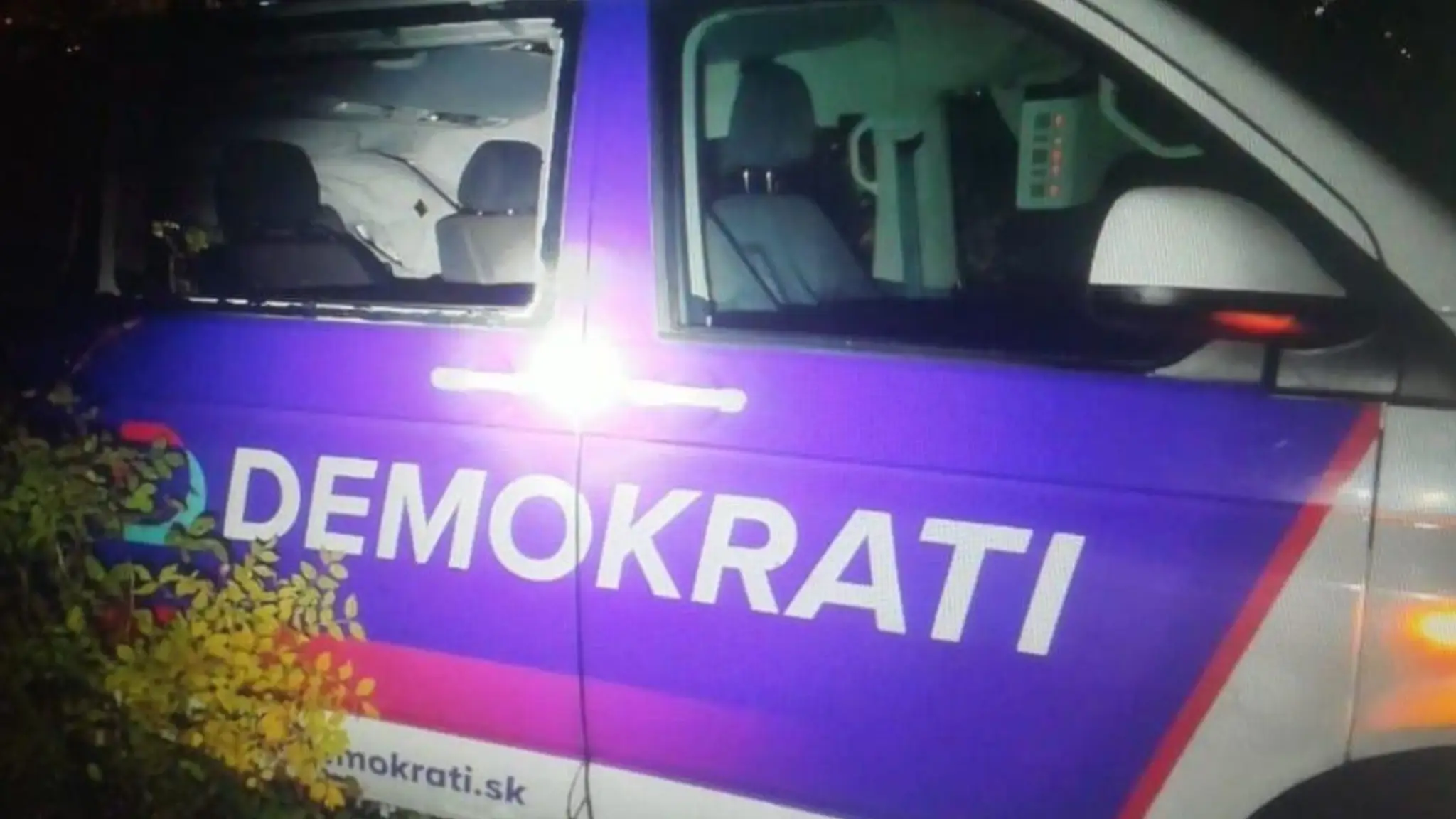 Havarovala dodávka Demokratov
