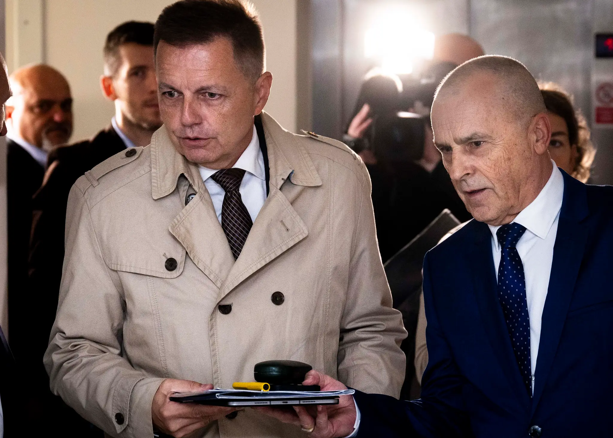 Peter Kažimír na Špecializovanom trestnom súde v Pezinku