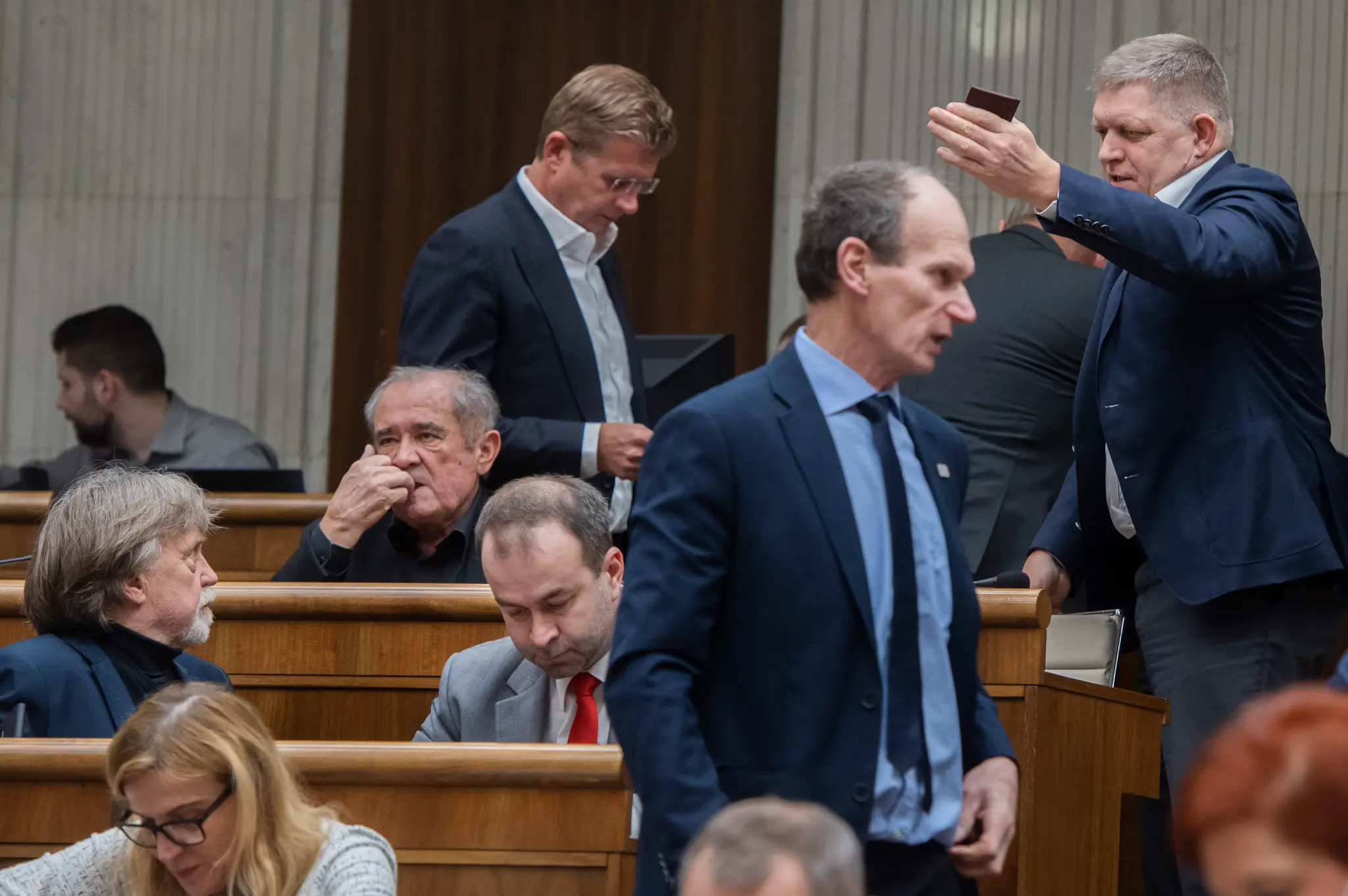 Hlasovanie o termíne predčasných volieb,