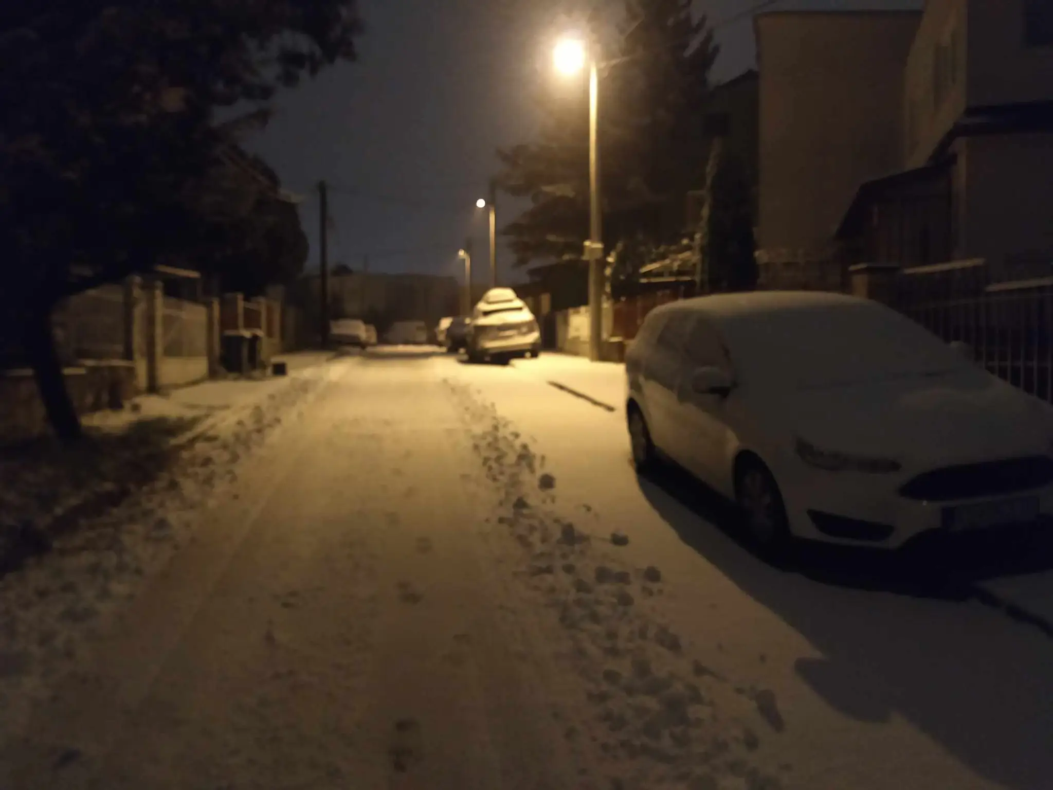 Zasnežené Košice