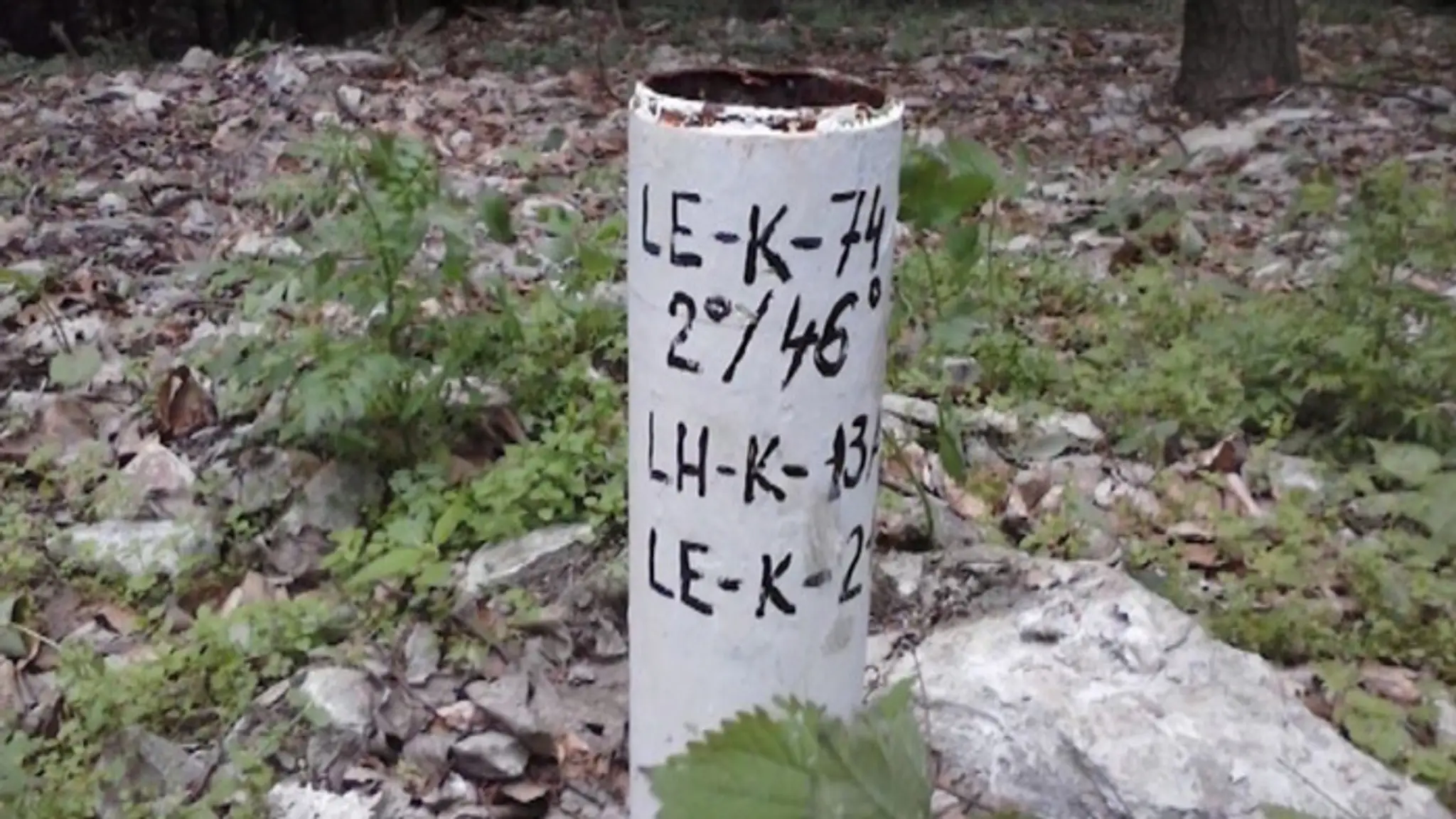 Geologický vrt.
