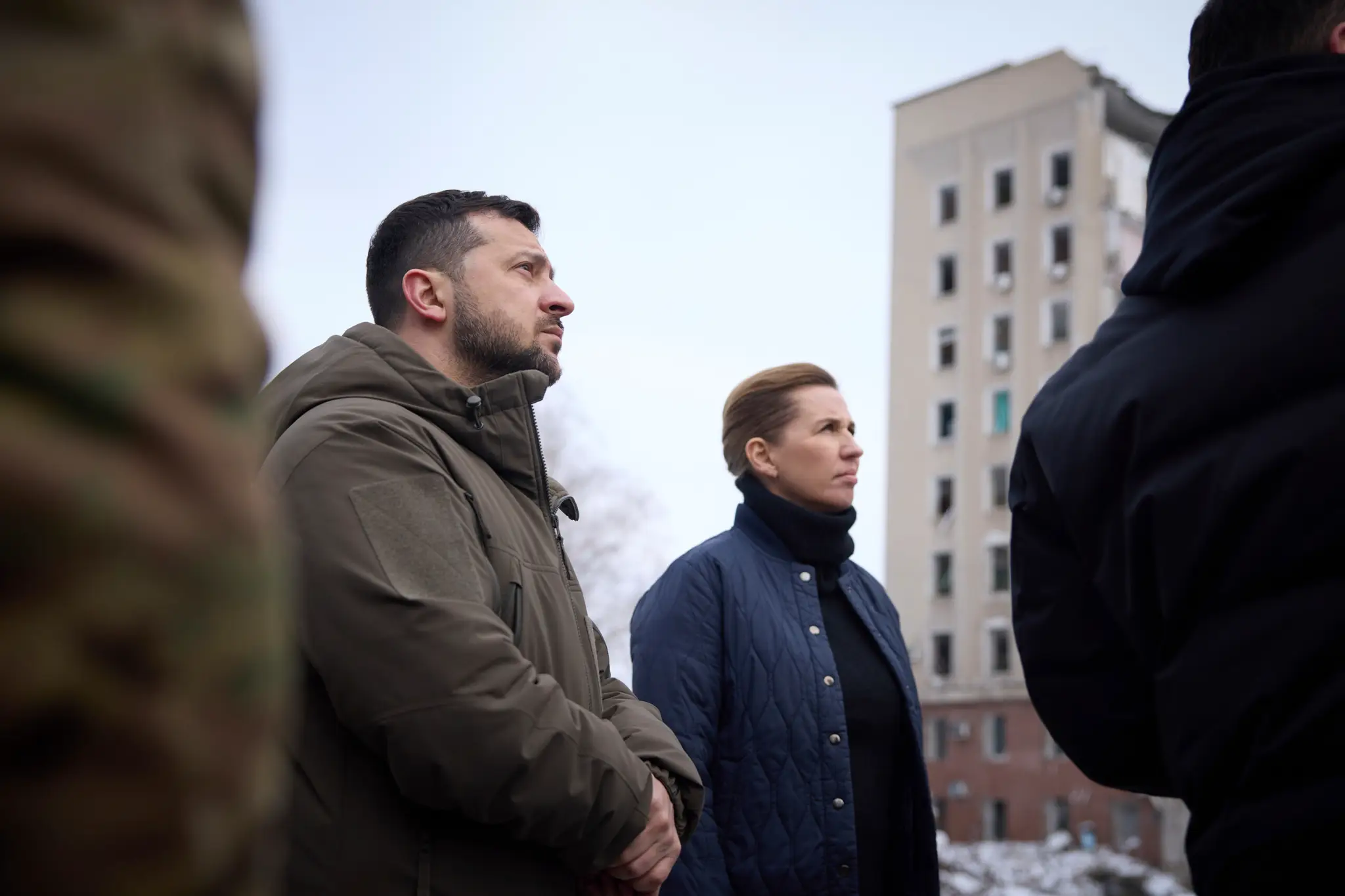 Volodymyr Zelenskyj spolu s dánskou premiérkou Mette Frederiksenovou