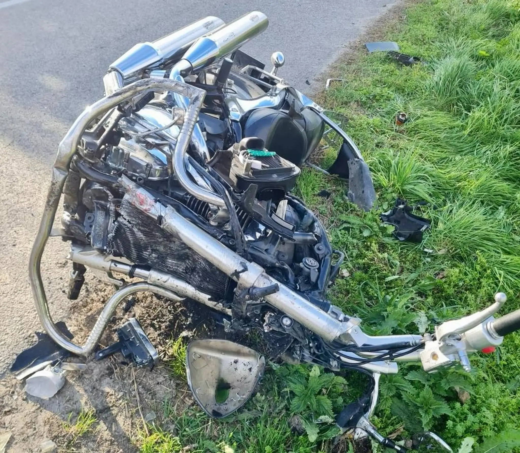 Tragická nehoda motorkára Komárno