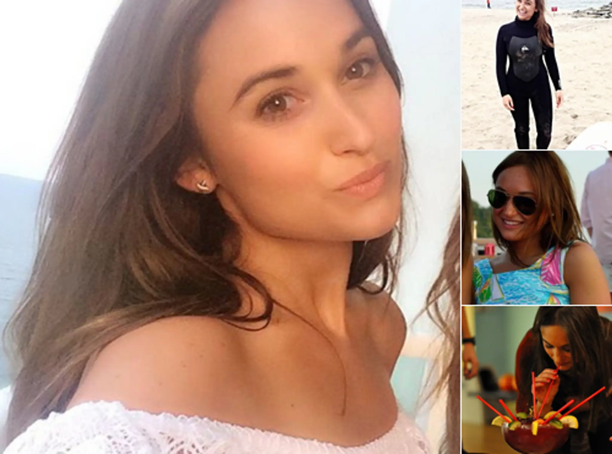 Vanessa Marcotte bola pôvabná mladá žena.
