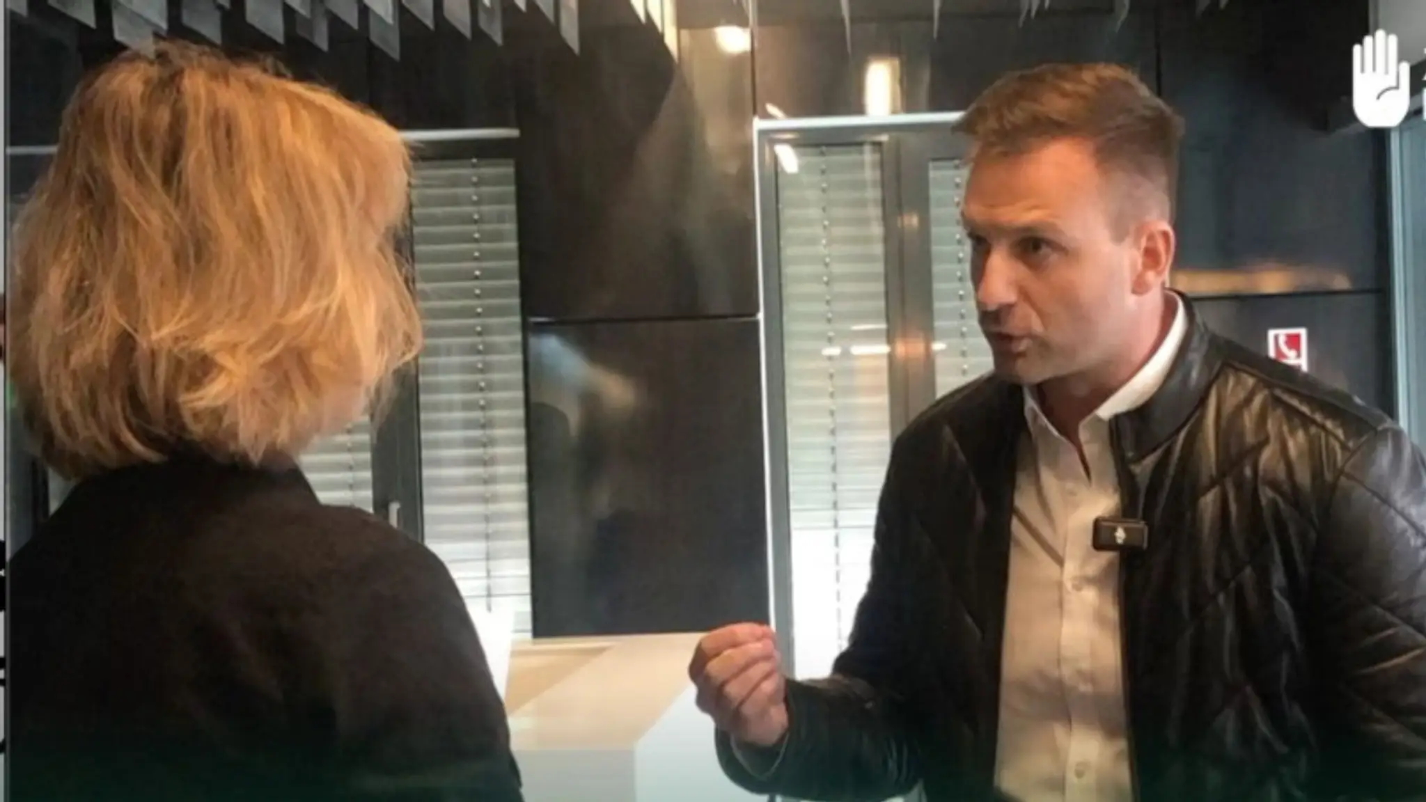 Gedra mal kričať na jednu z autoriek nadácie Zastavme korupciu.