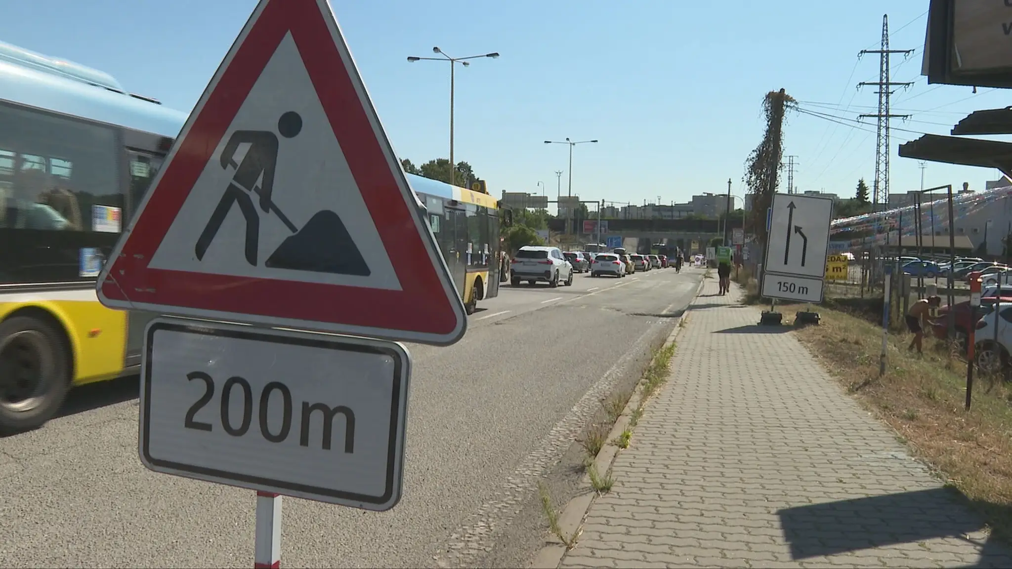 Dopravné obmedzenia v Košiciach.
