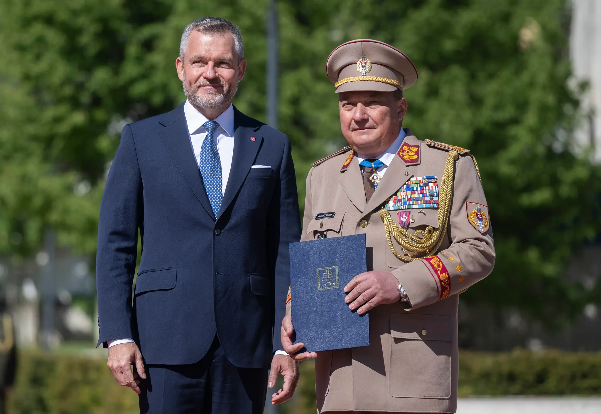 Nový náčelník Generálneho štábu Ozbrojených síl SR Miroslav Lorinc.