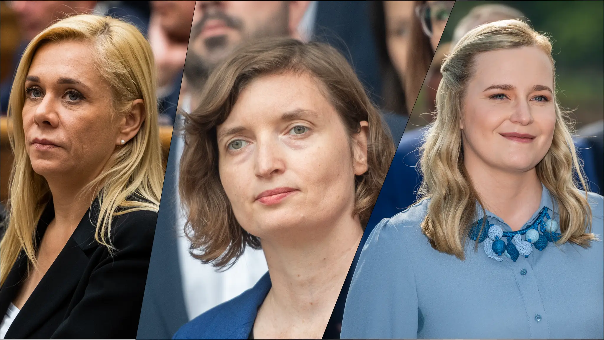 Denisa Saková, Lucia Plaváková a Vladimíra Marcinková