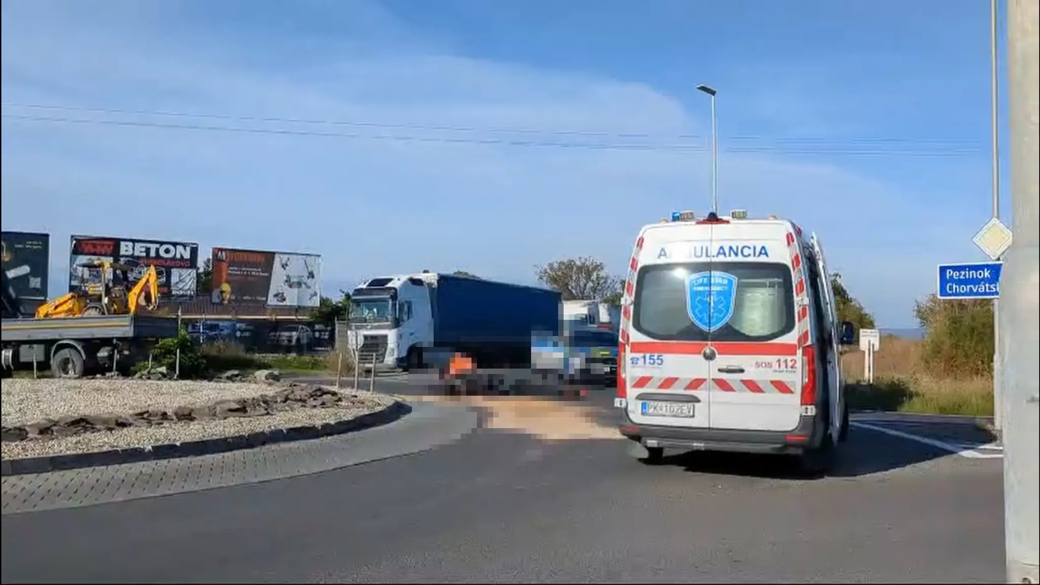 Dopravná nehoda v Bernolákove