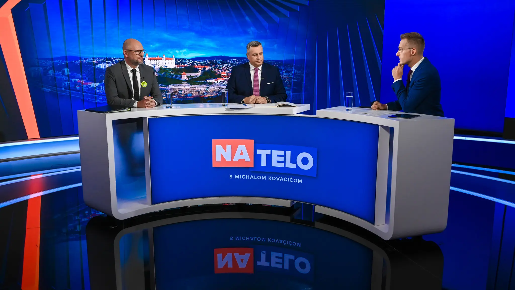 Richard Sulík a Andrej Danko v relácii Na telo.
