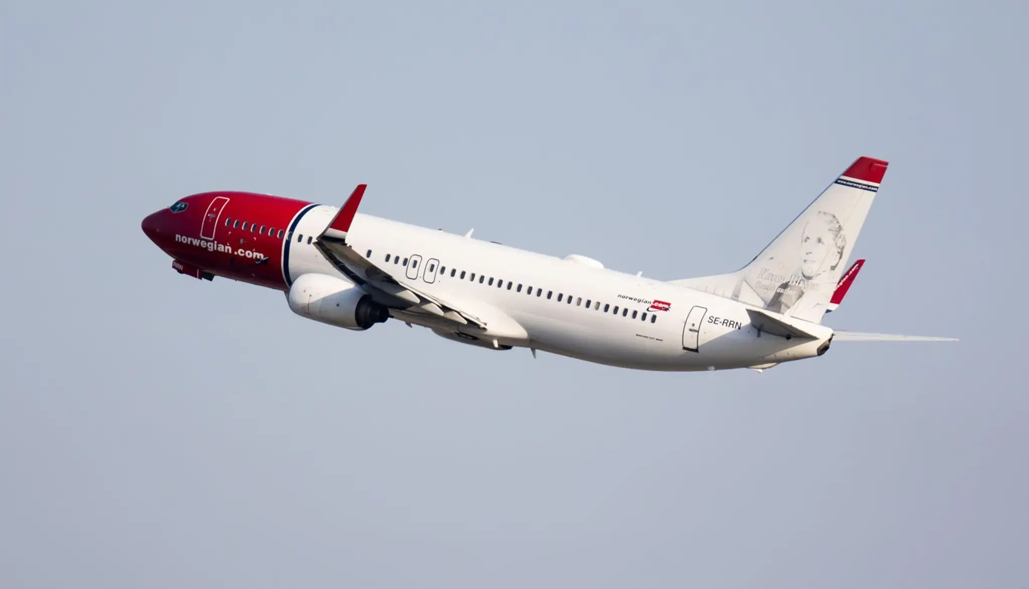 Norwegian lietadlo.