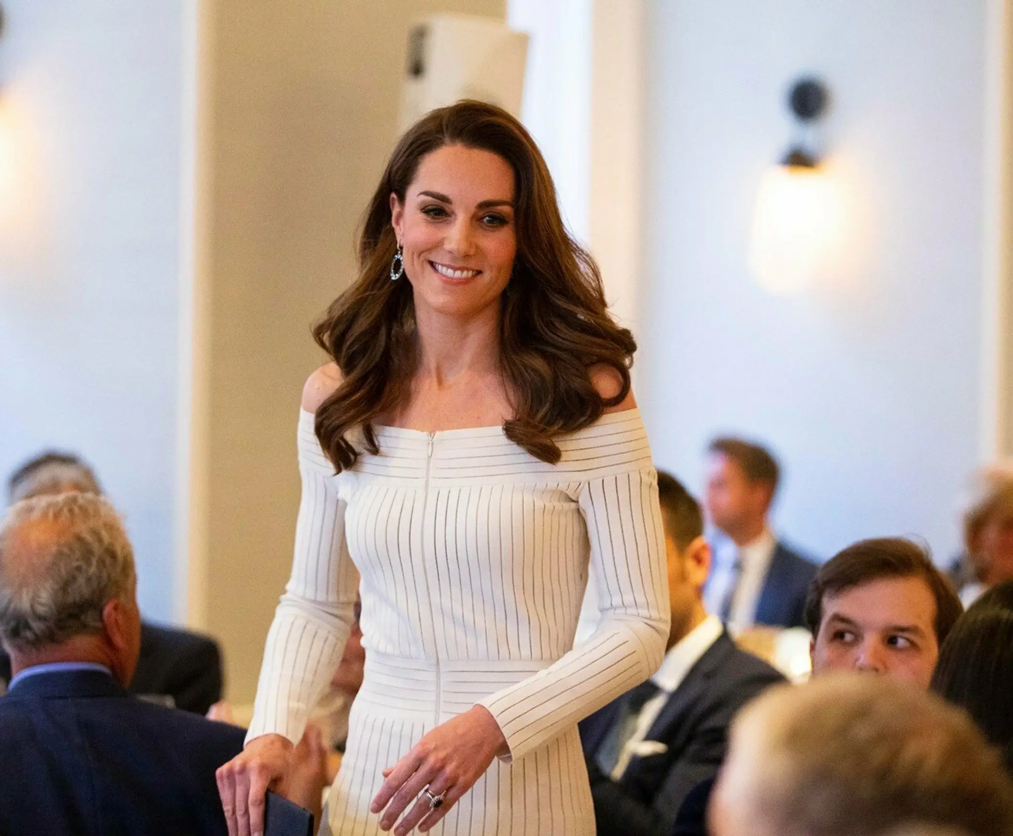 Kate Middleton na gala.