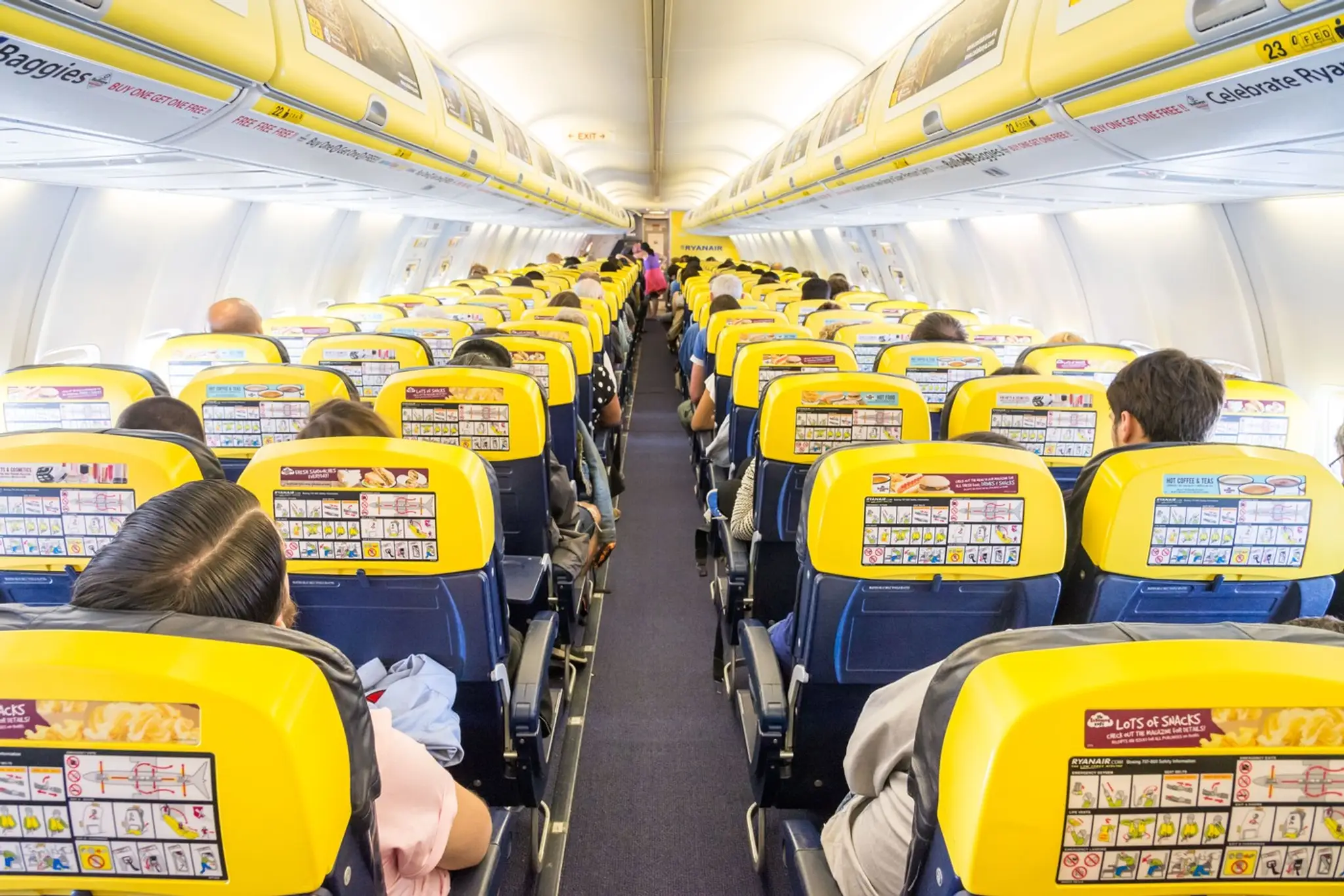 Lietadlo spoločnosti Ryanair - ilustračná snímka