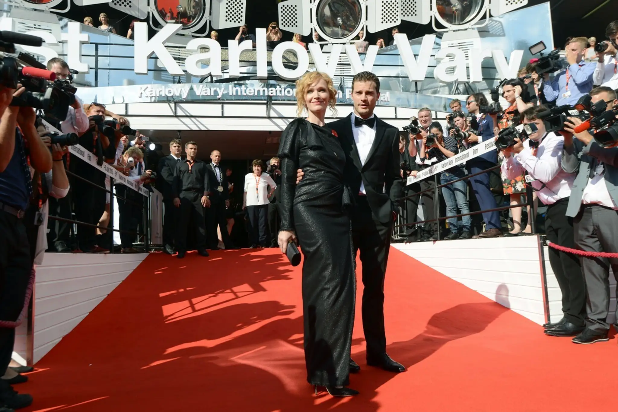 Jamie Dornan s českou herečkou Aňou Geislerovou