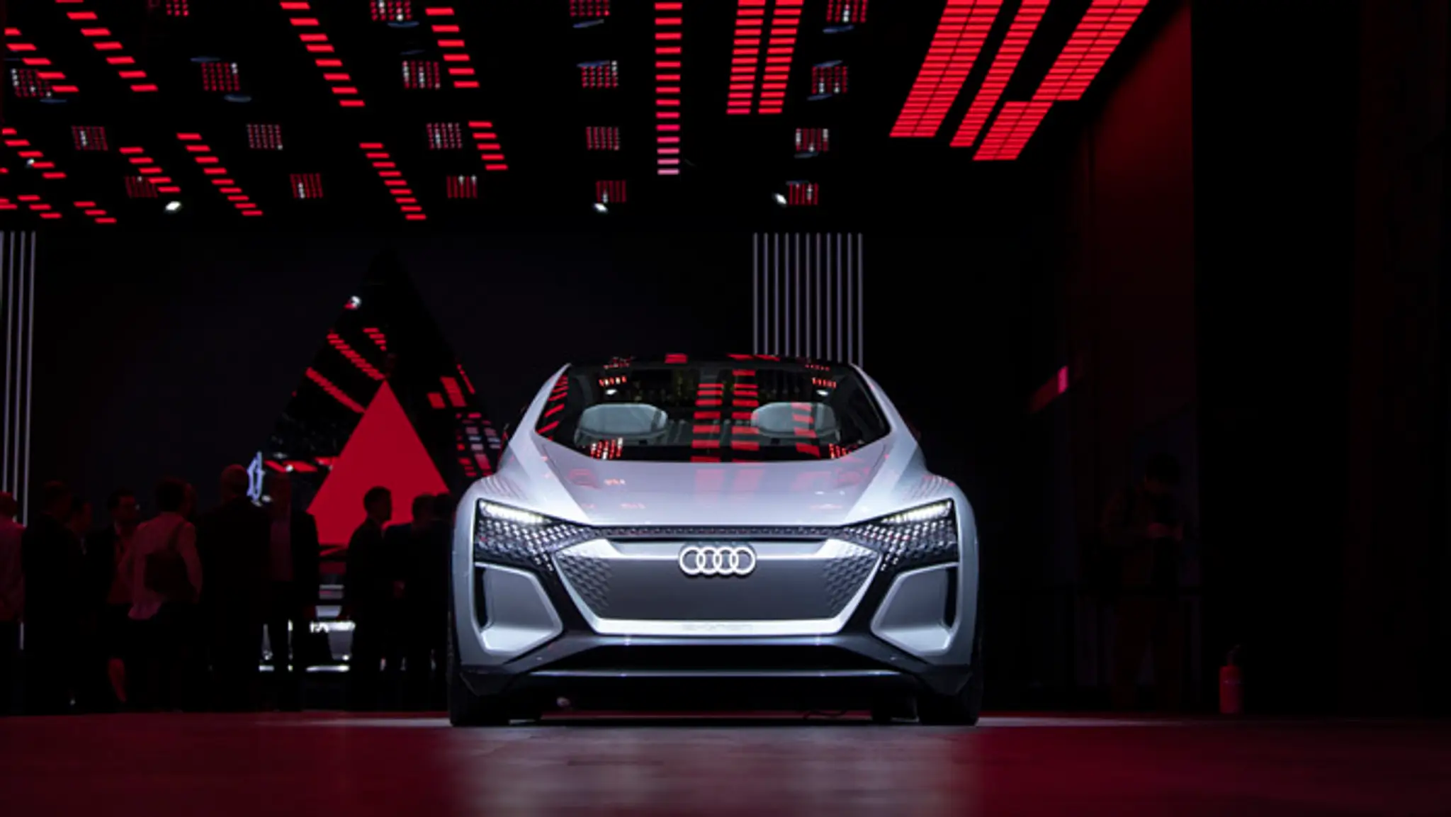 Nový model automobilu značky Mercedes Vision EQS predstavili na autosalóne vo Frankfurte.