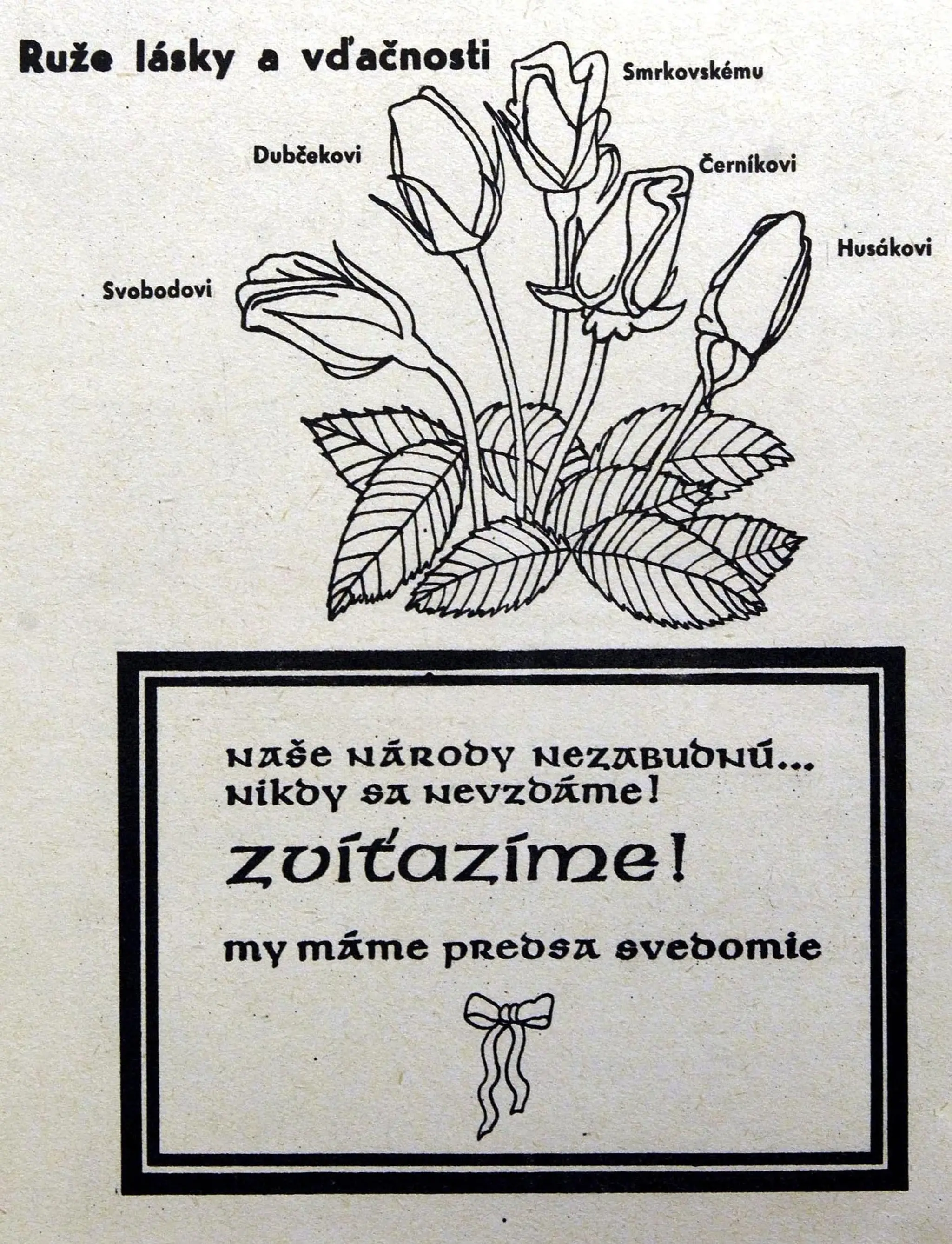 Plagáty, ktoré zosmiešňovali inváziu vojsk Varšavskej zmluvy v auguste roku 1968.