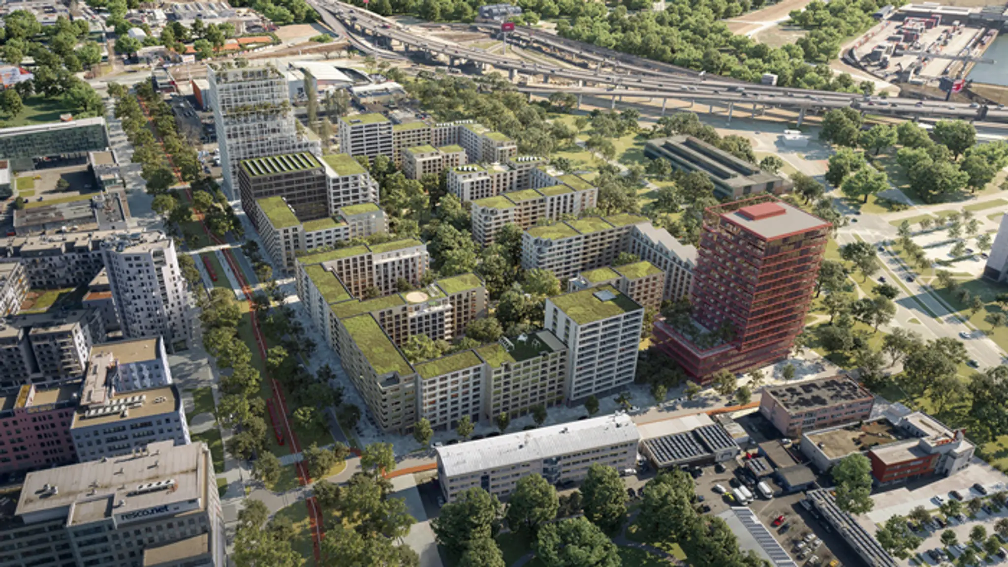 1. miesto - pohľad na ulicu - Sadovsky Architects.