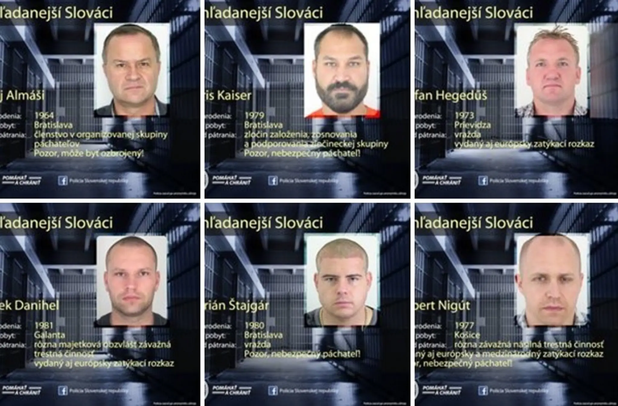 Najhľadanejší Slováci.