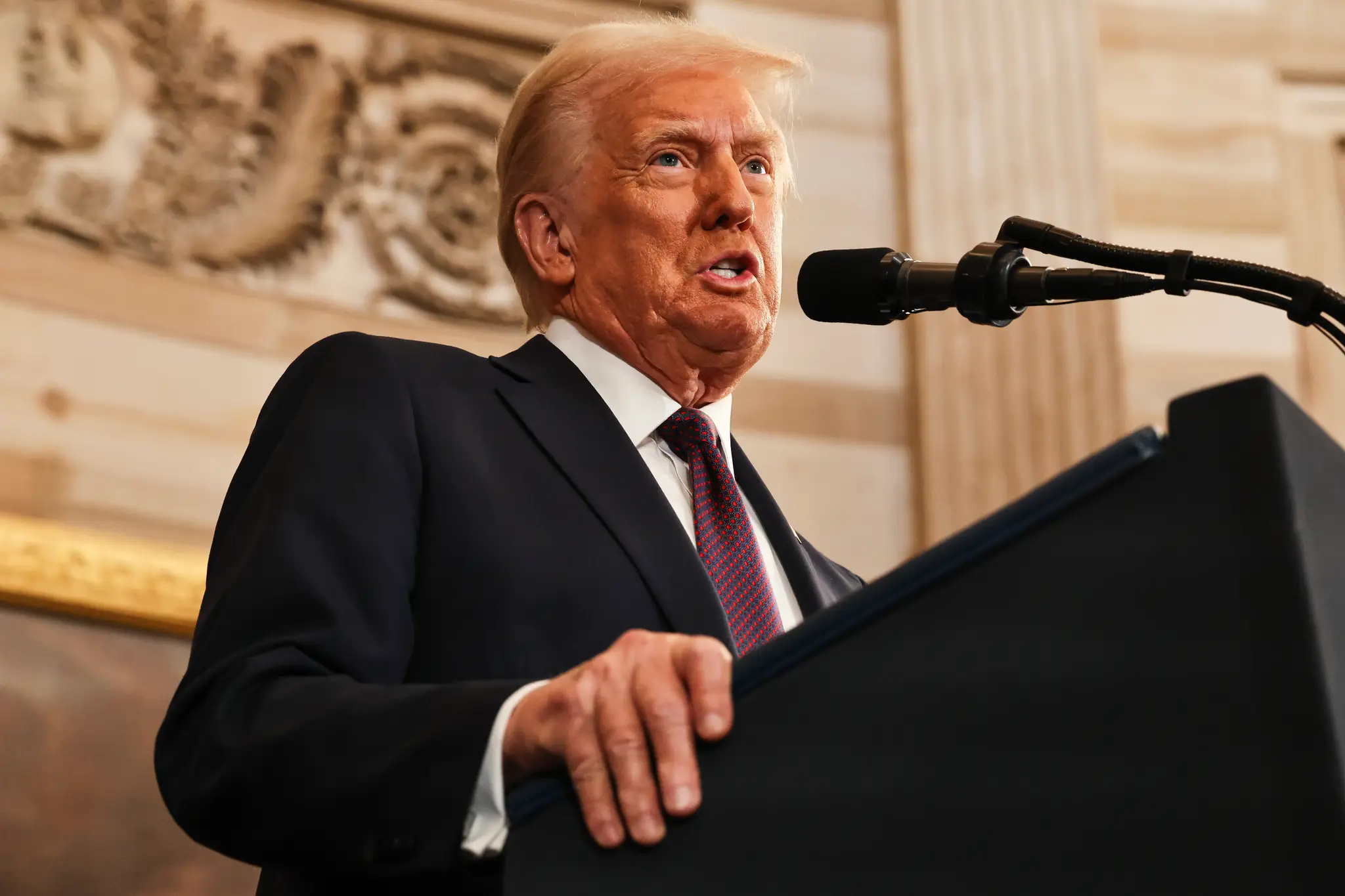 Inaugurácia 47. prezidenta USA Donalda Trumpa Bidena