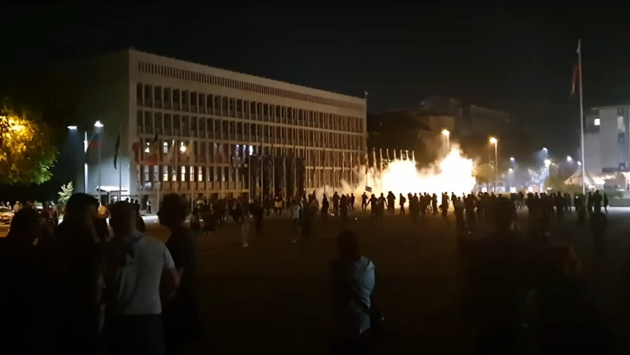 Protest v Slovinsku