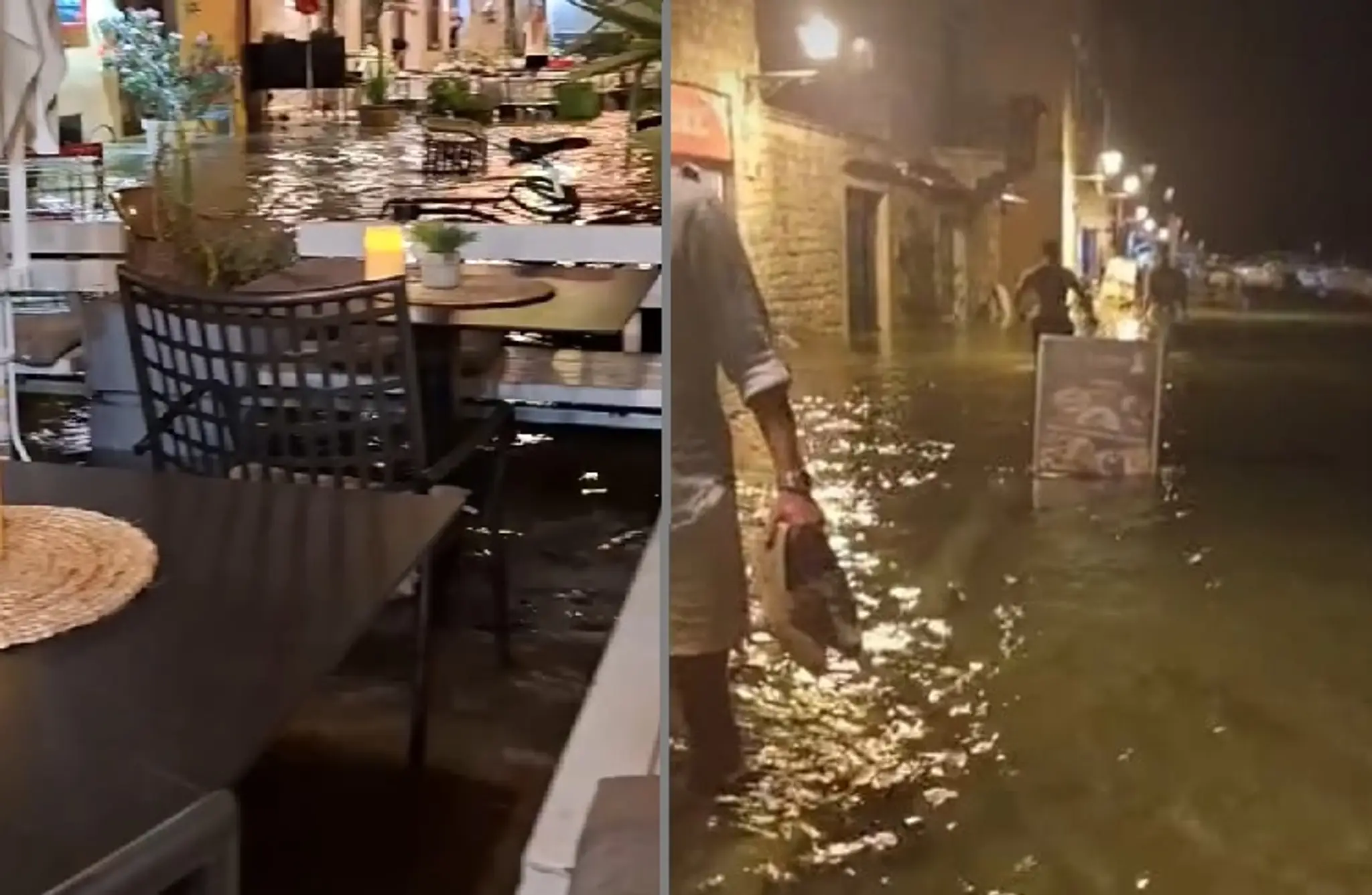 Meteocunami na Hvare.