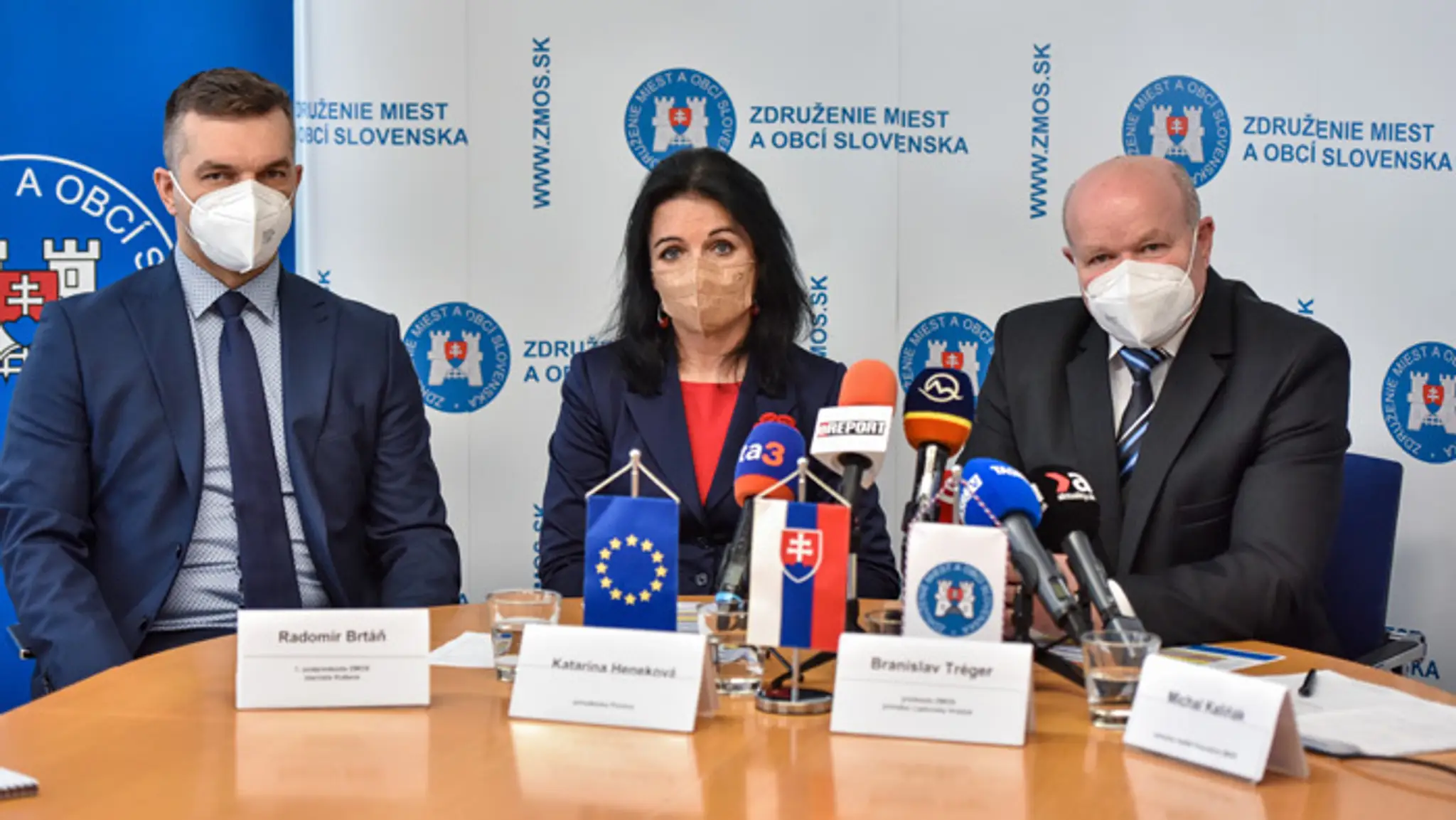 Radomír Brtáň, Katarína Heneková. Branislav Tréger