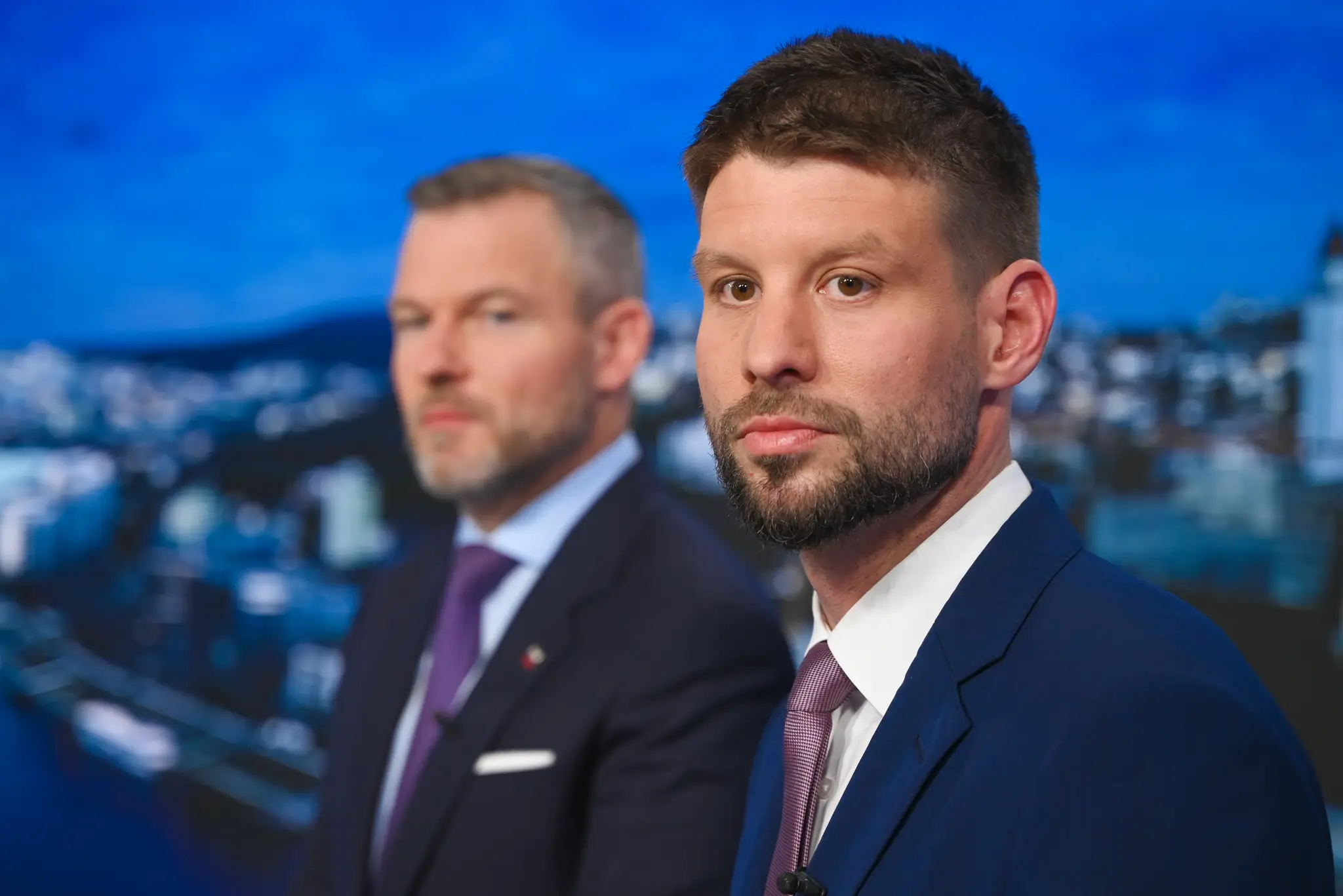Michal Šimečka a Peter Pellegrini.