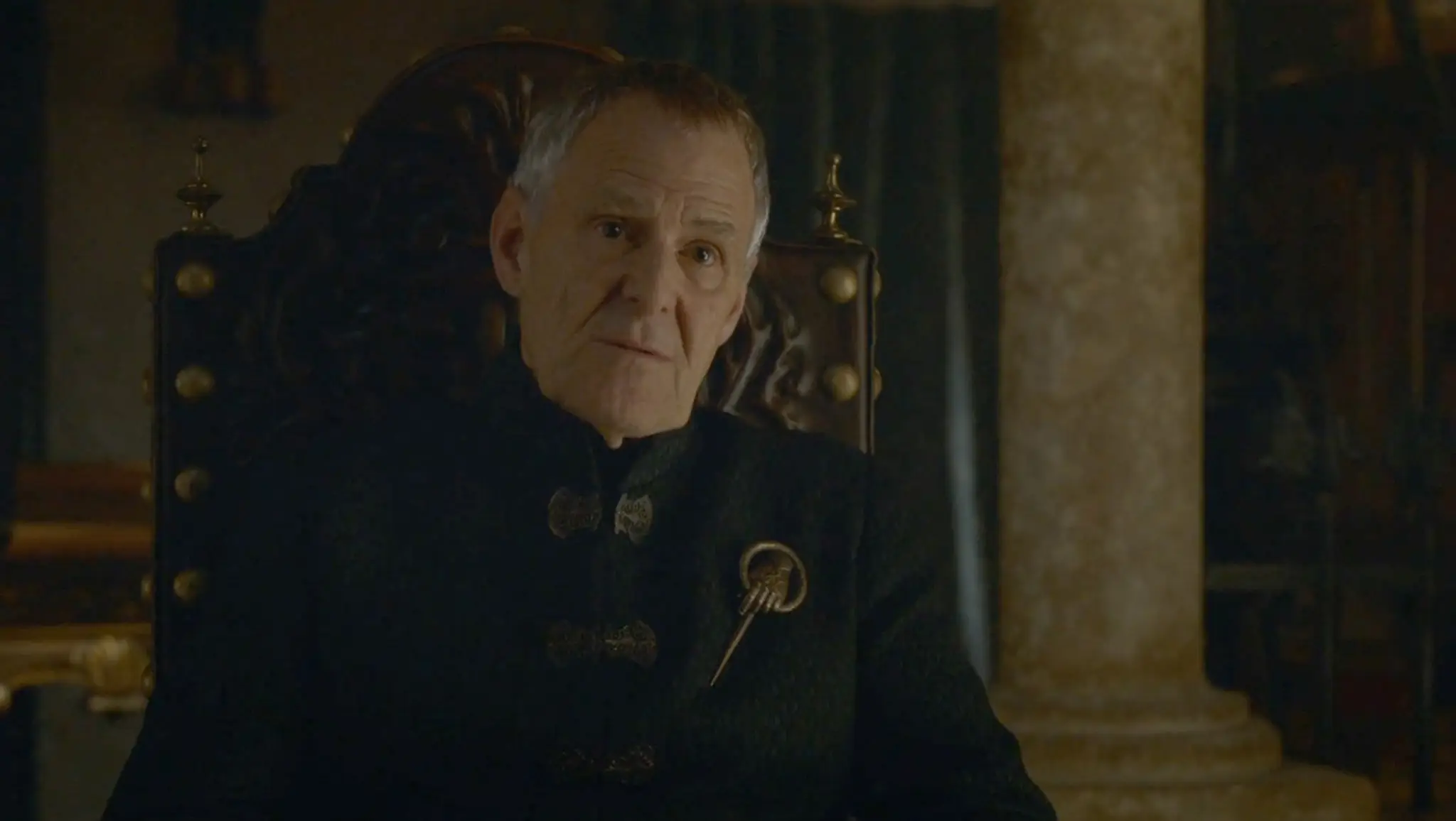 Ian Gelder ako Kevan Lannister seriáli Hra o tróny
